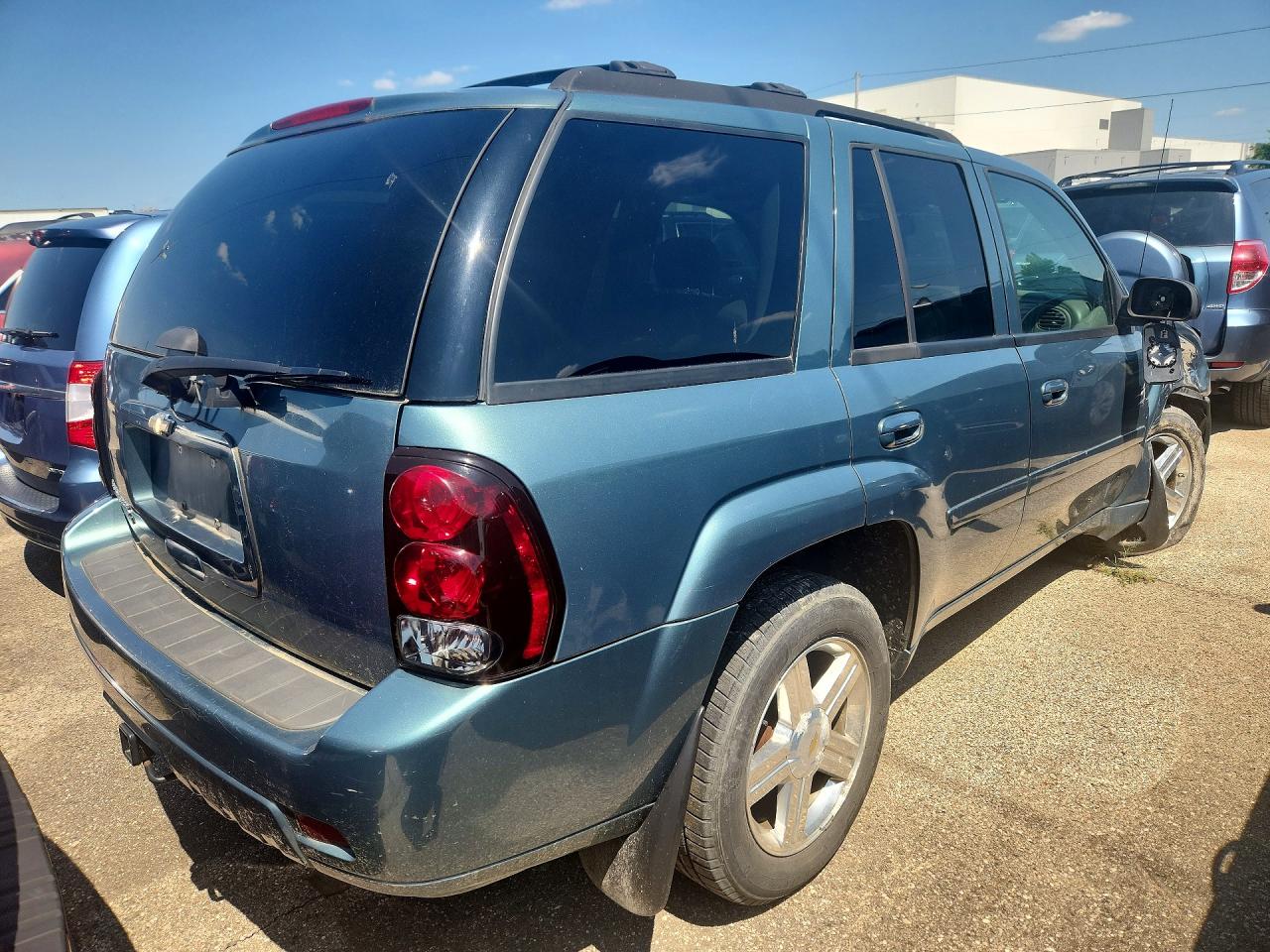 2009 Chevrolet Trailblazer Lt Синий vin: 1GNDT33S792130745