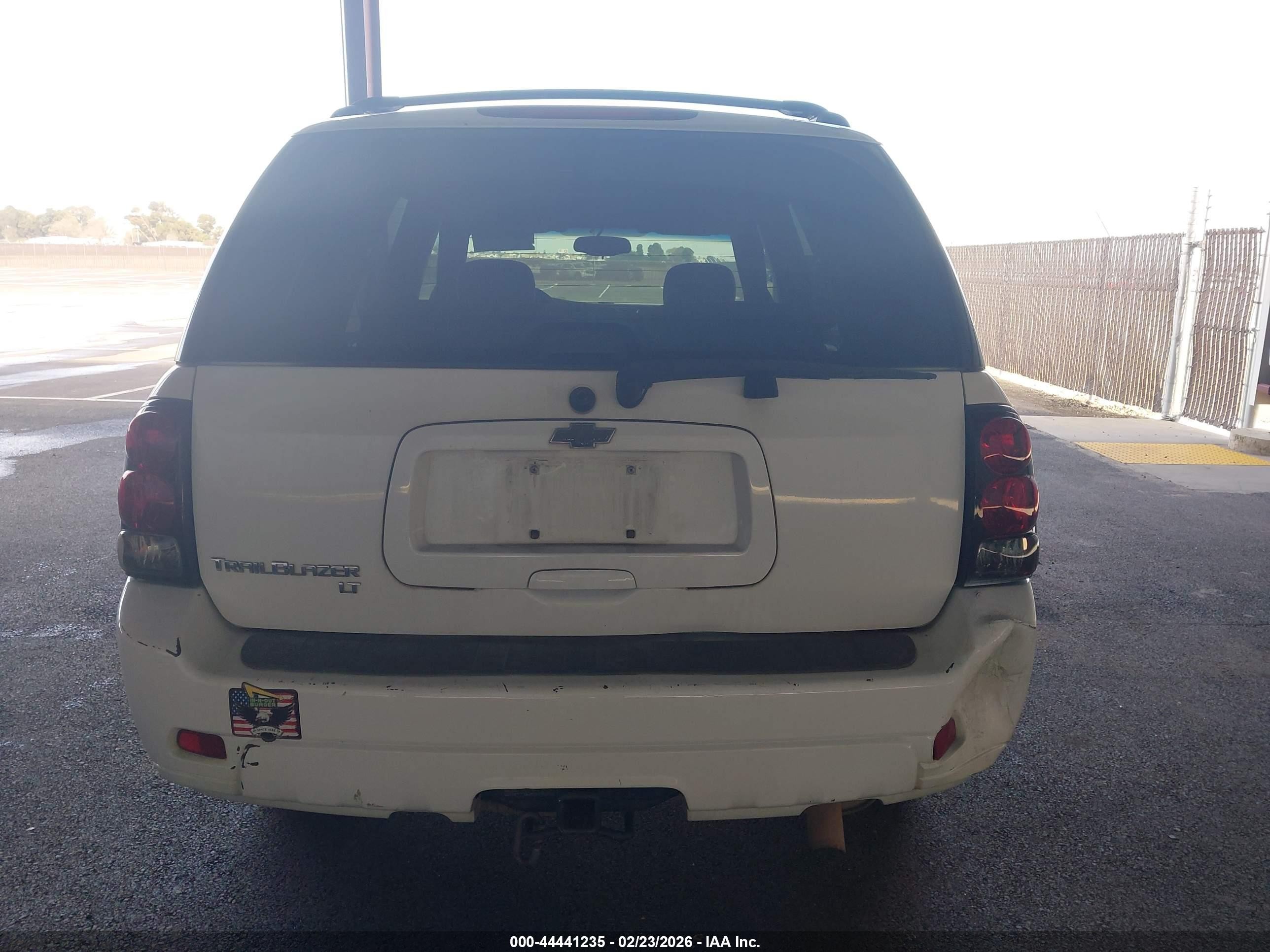 2009 Chevrolet Trailblazer Lt White vin: 1GNDT33S792132883