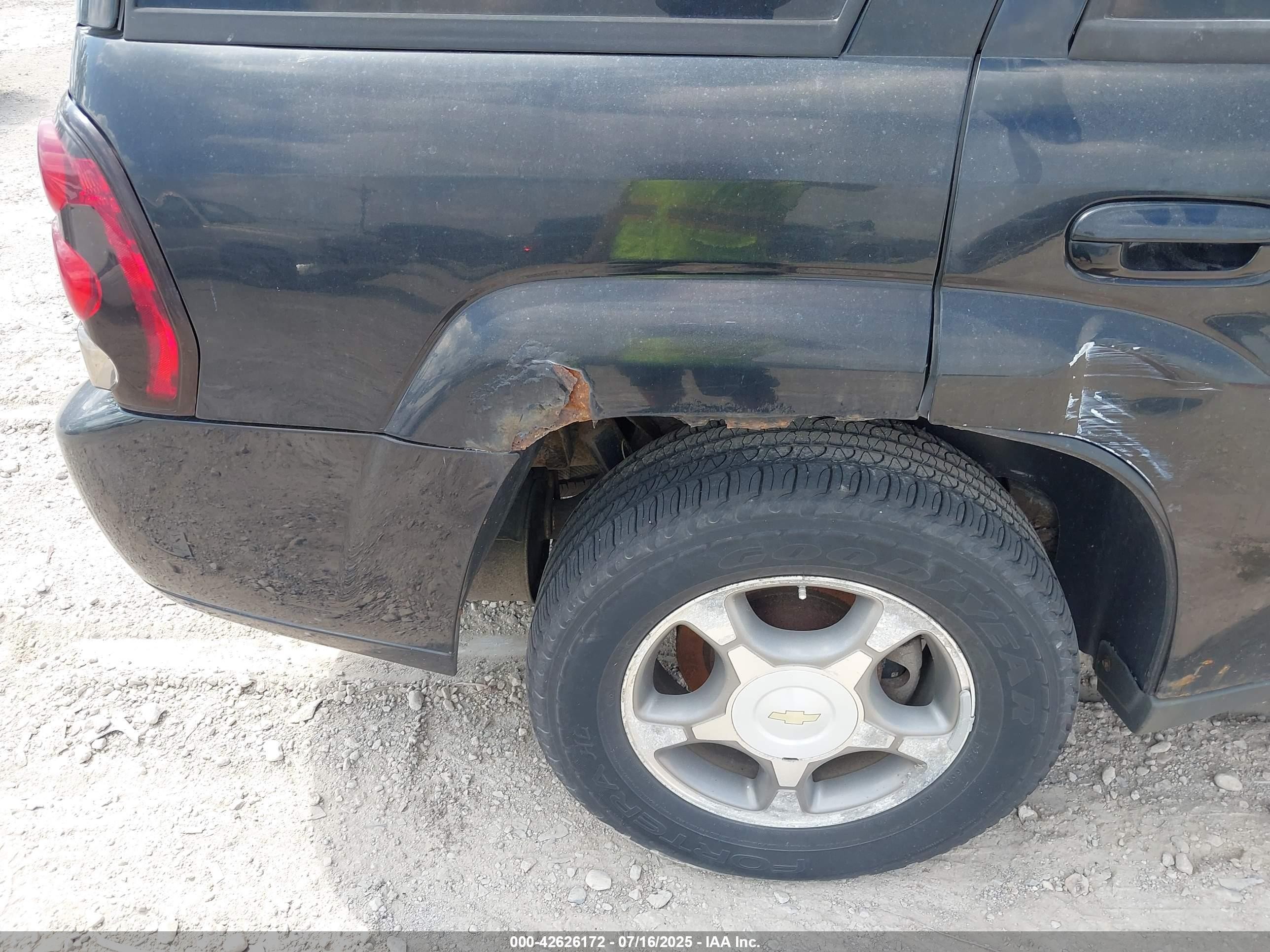 2009 Chevrolet Trailblazer Lt Black vin: 1GNDT33S892131225