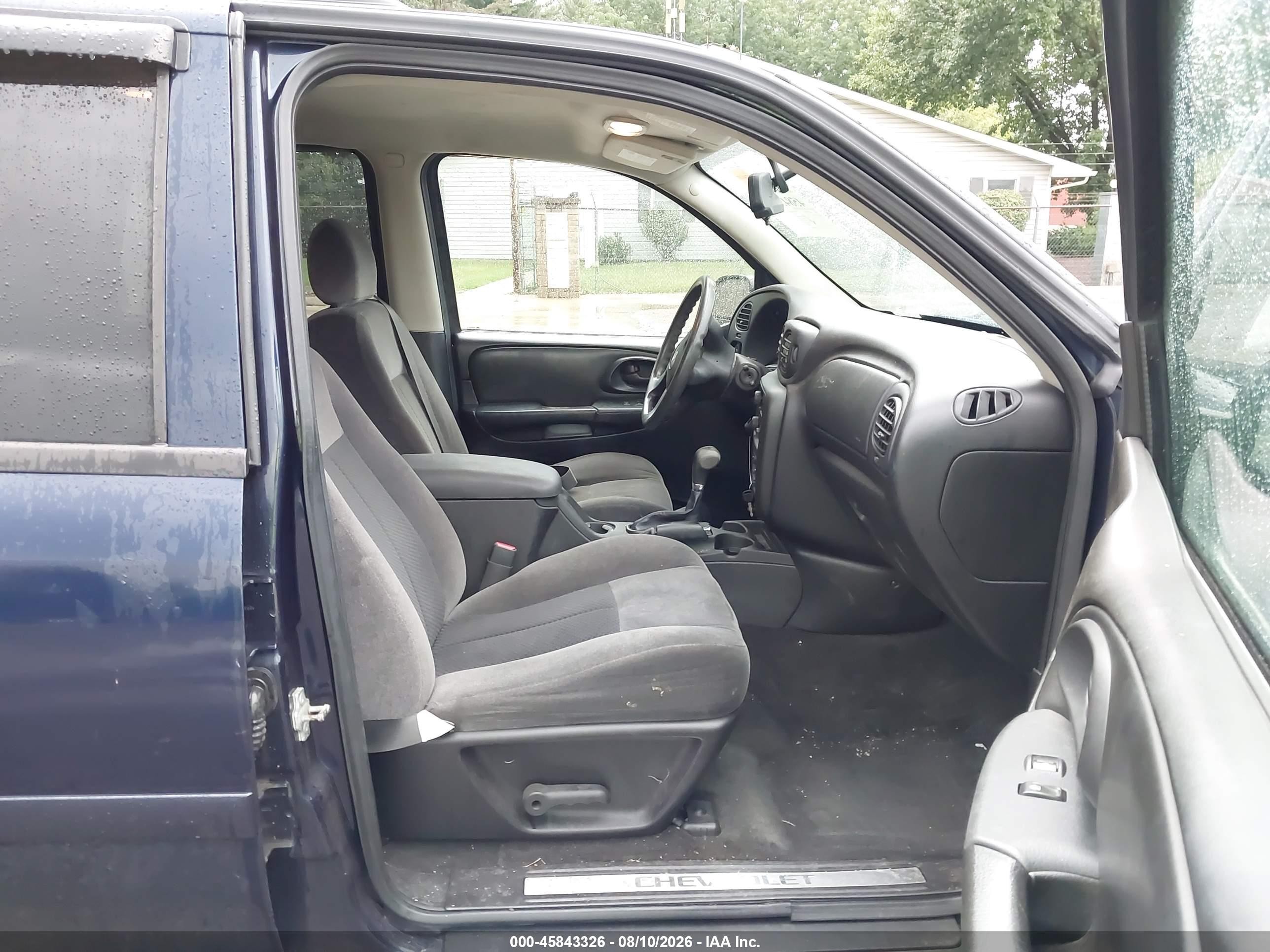 2009 Chevrolet Trailblazer Lt Blue vin: 1GNDT33S992110593