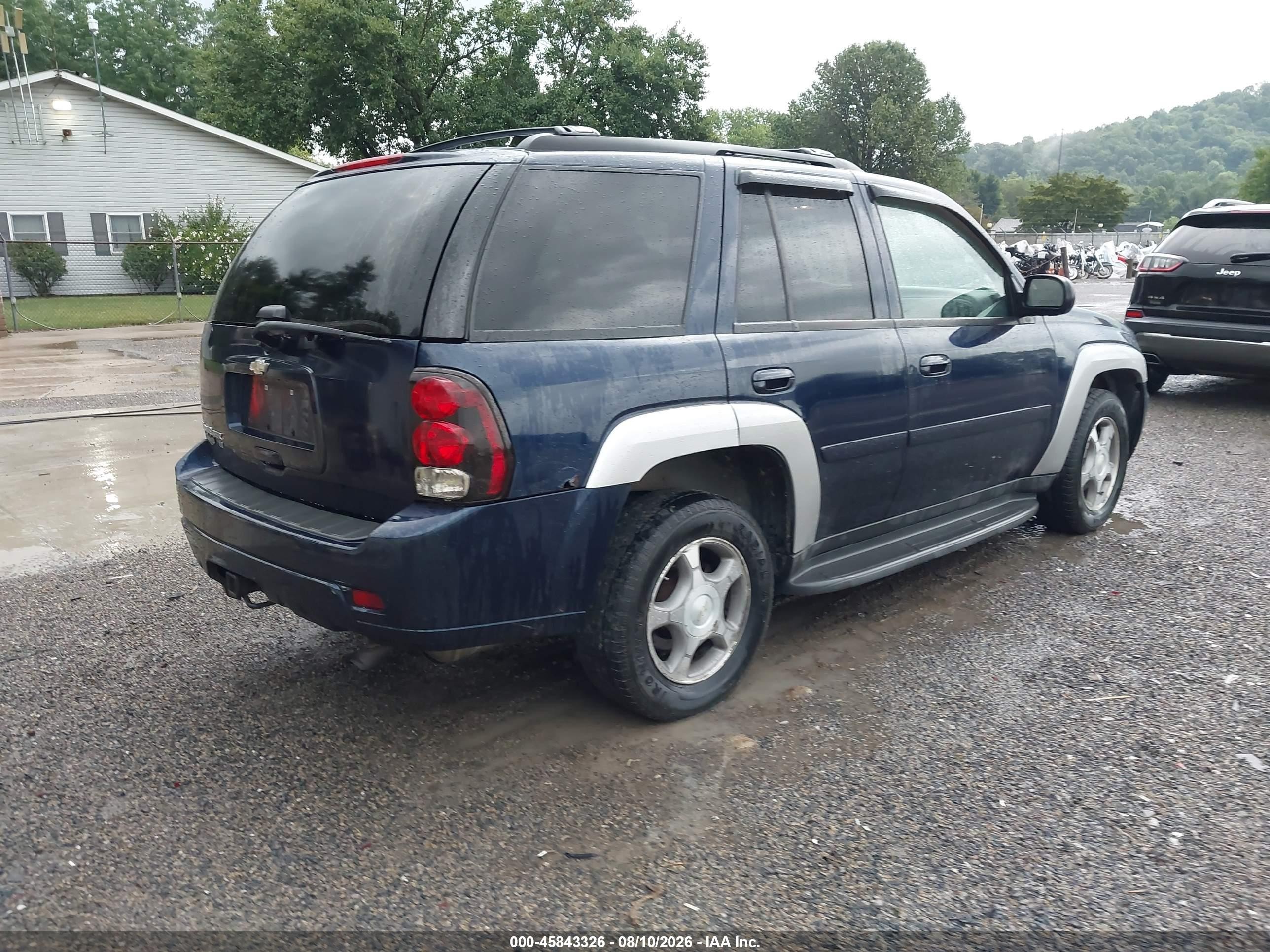2009 Chevrolet Trailblazer Lt Blue vin: 1GNDT33S992110593