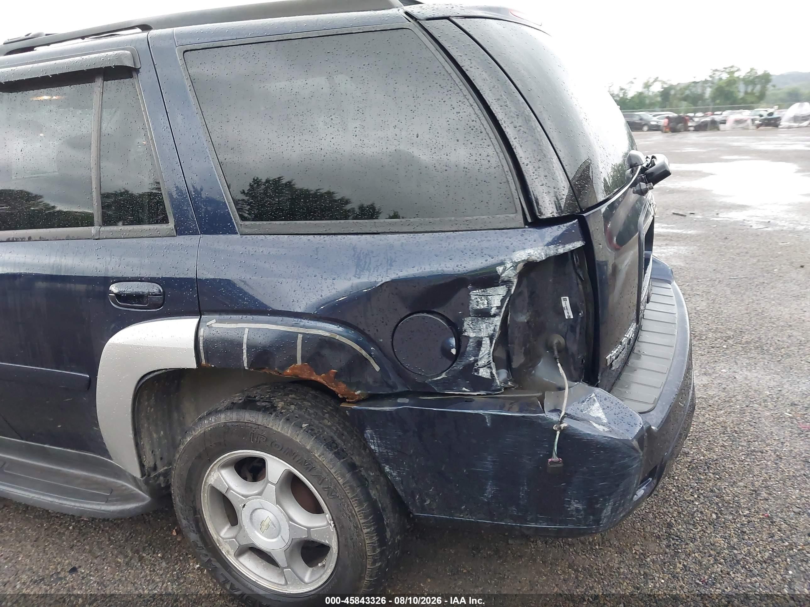 2009 Chevrolet Trailblazer Lt Blue vin: 1GNDT33S992110593