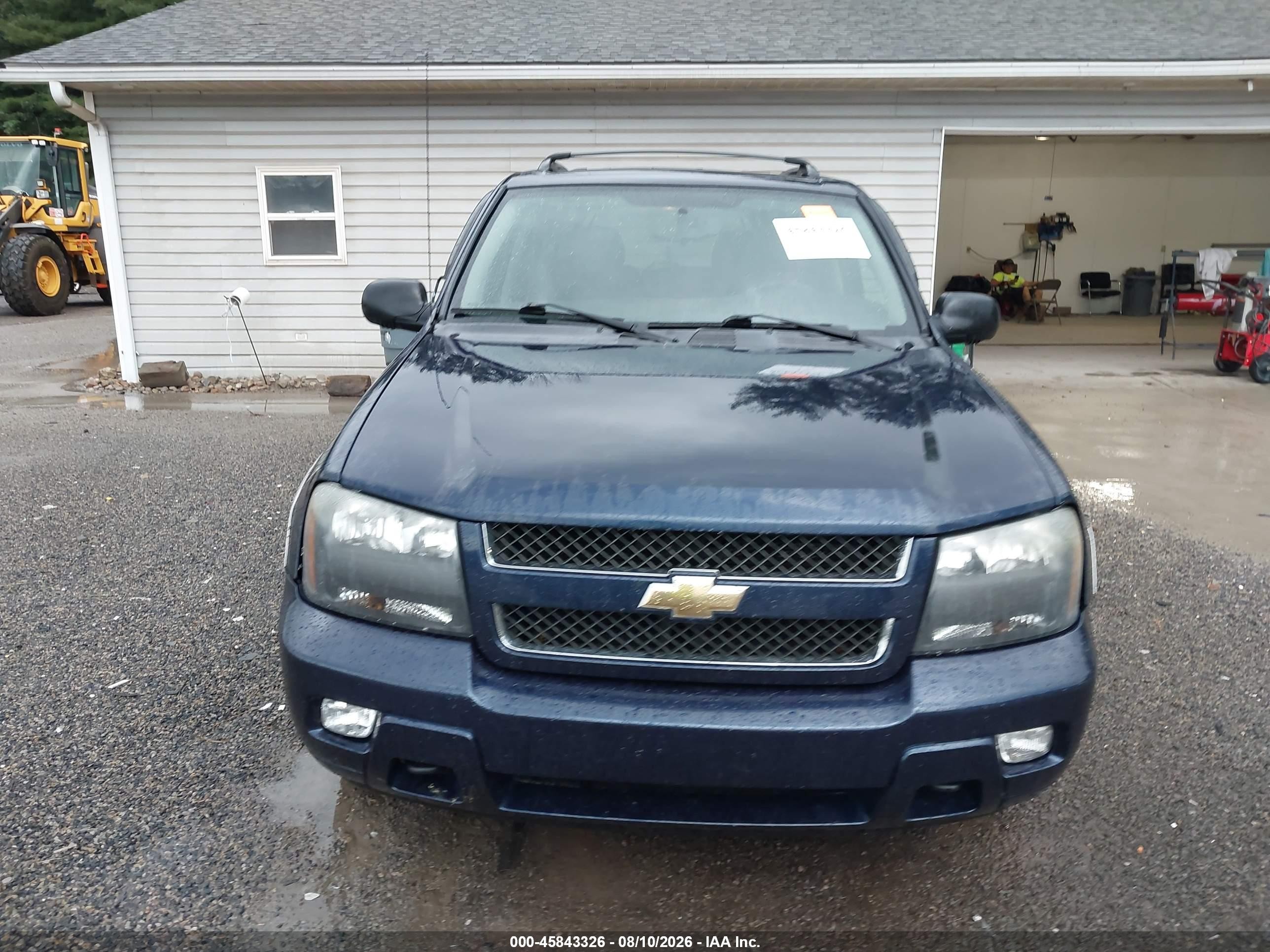 2009 Chevrolet Trailblazer Lt Blue vin: 1GNDT33S992110593