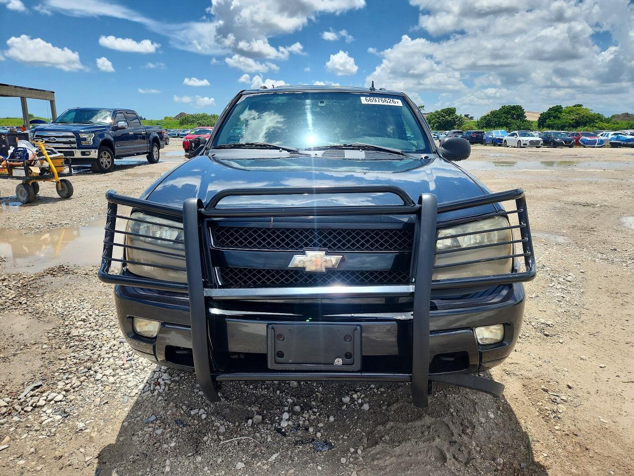 2009 Chevrolet Trailblazer Lt Black vin: 1GNDT33SX92106083