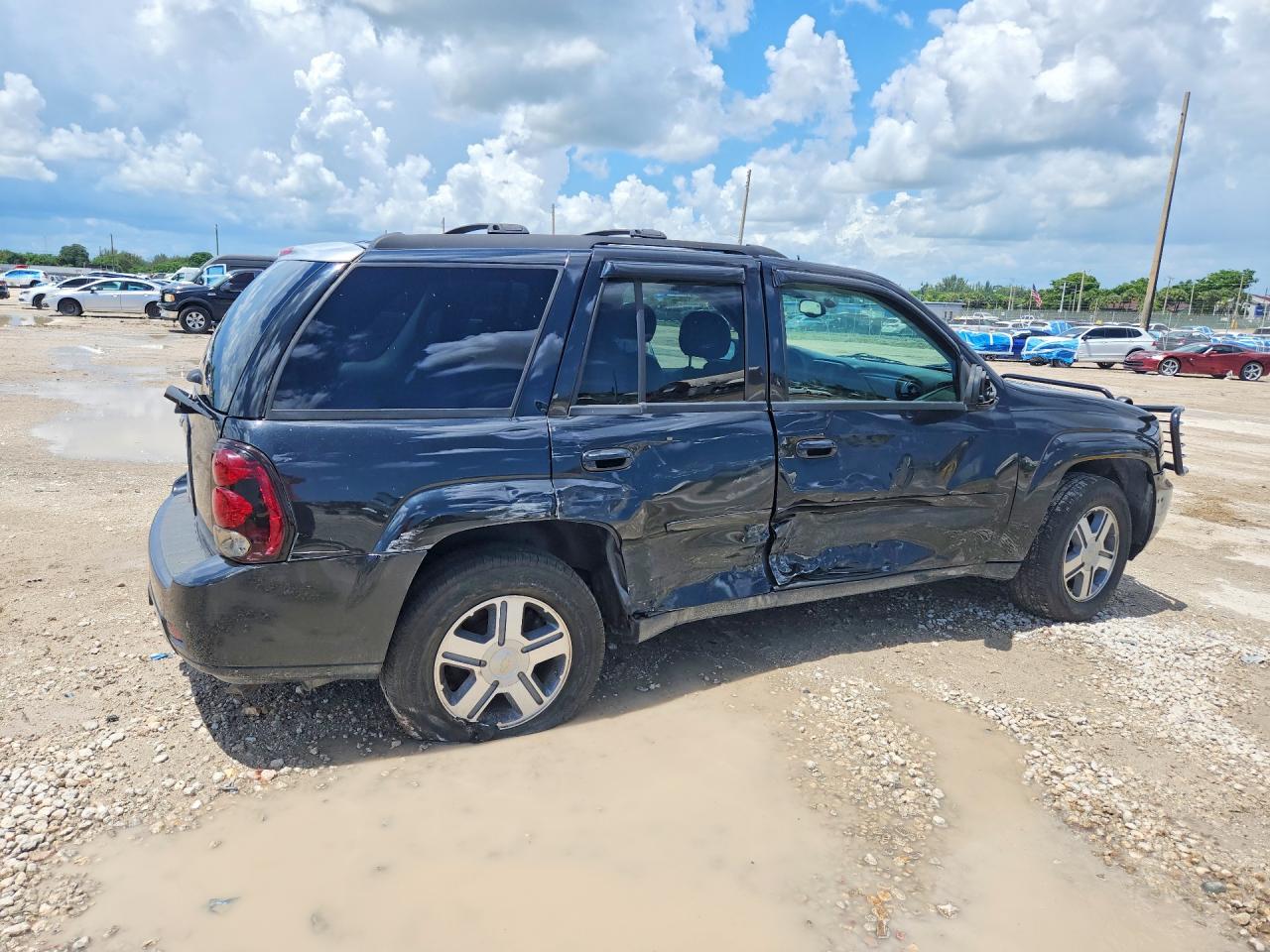 2009 Chevrolet Trailblazer Lt Black vin: 1GNDT33SX92106083