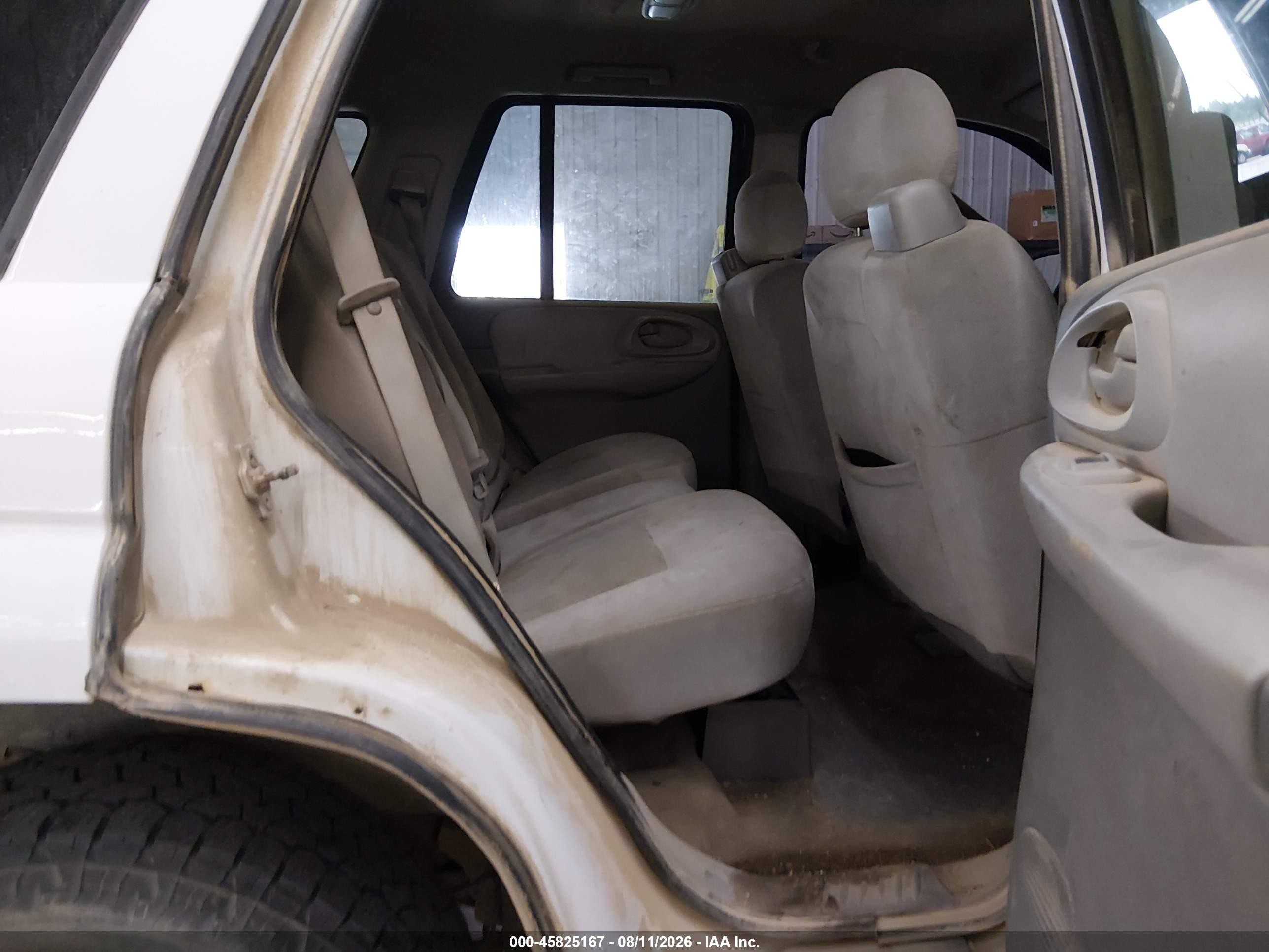 2009 Chevrolet Trailblazer Lt Белый vin: 1GNDT33SX92131713