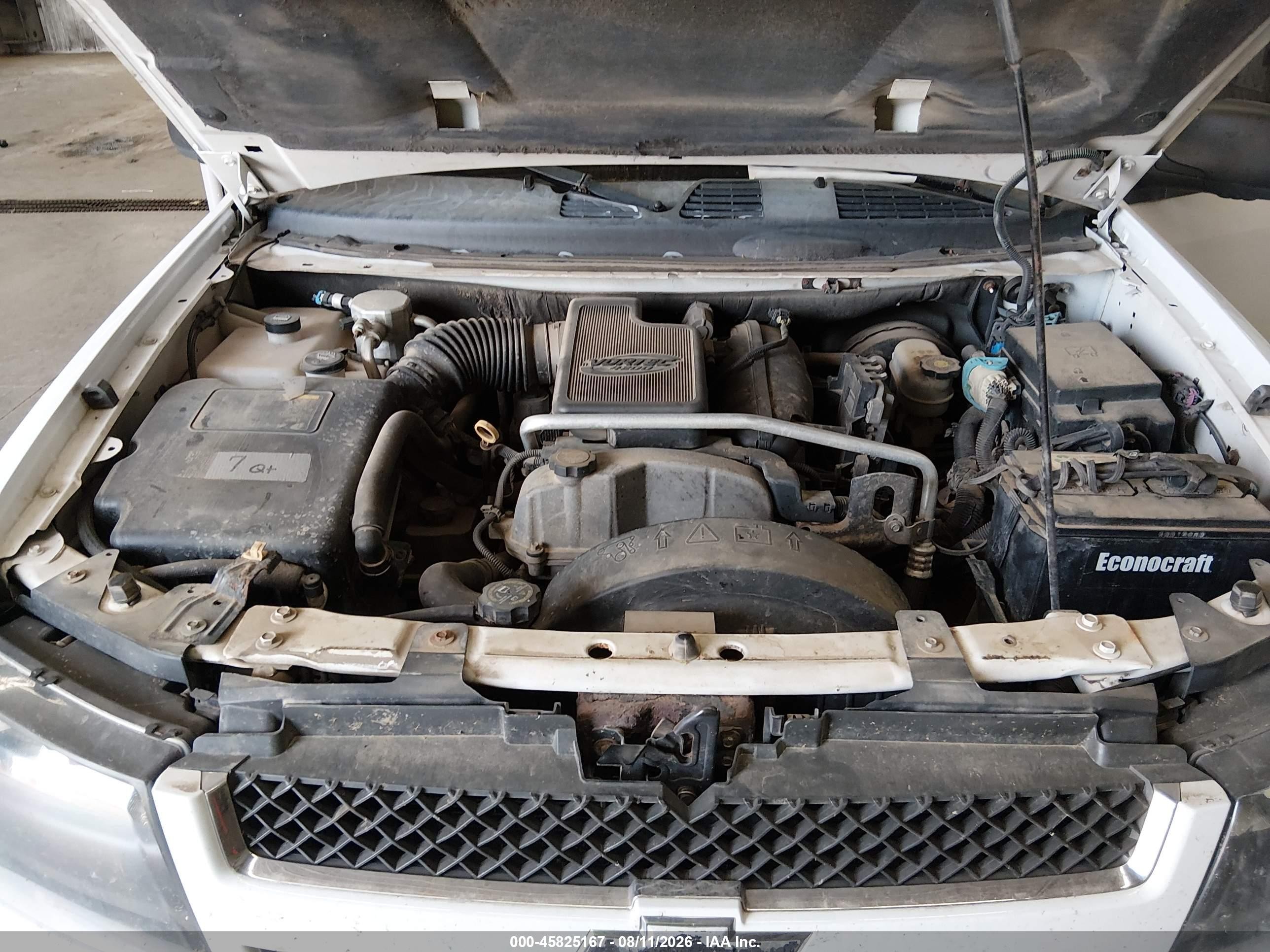 2009 Chevrolet Trailblazer Lt Белый vin: 1GNDT33SX92131713