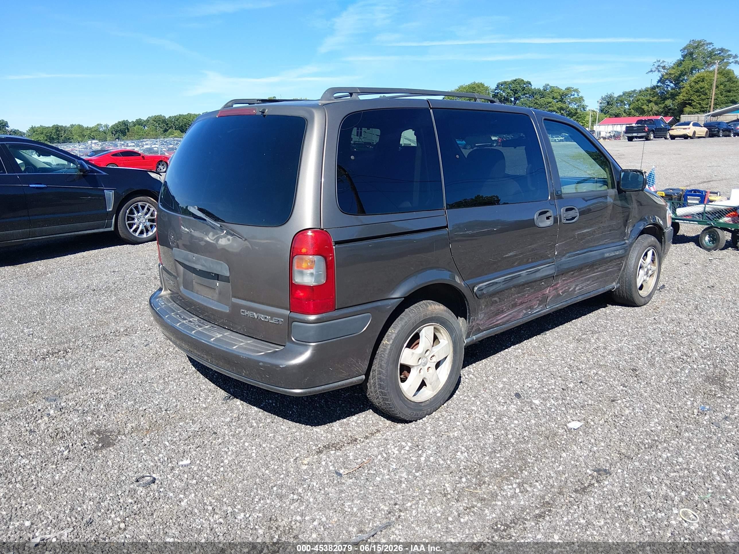 2003 Chevrolet Venture Ls 1sc Pkg Brown vin: 1GNDU03E03D149980