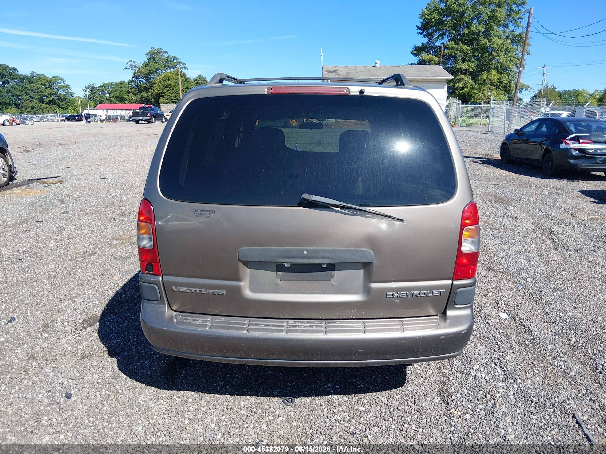 2003 Chevrolet Venture Ls 1sc Pkg Brown vin: 1GNDU03E03D149980