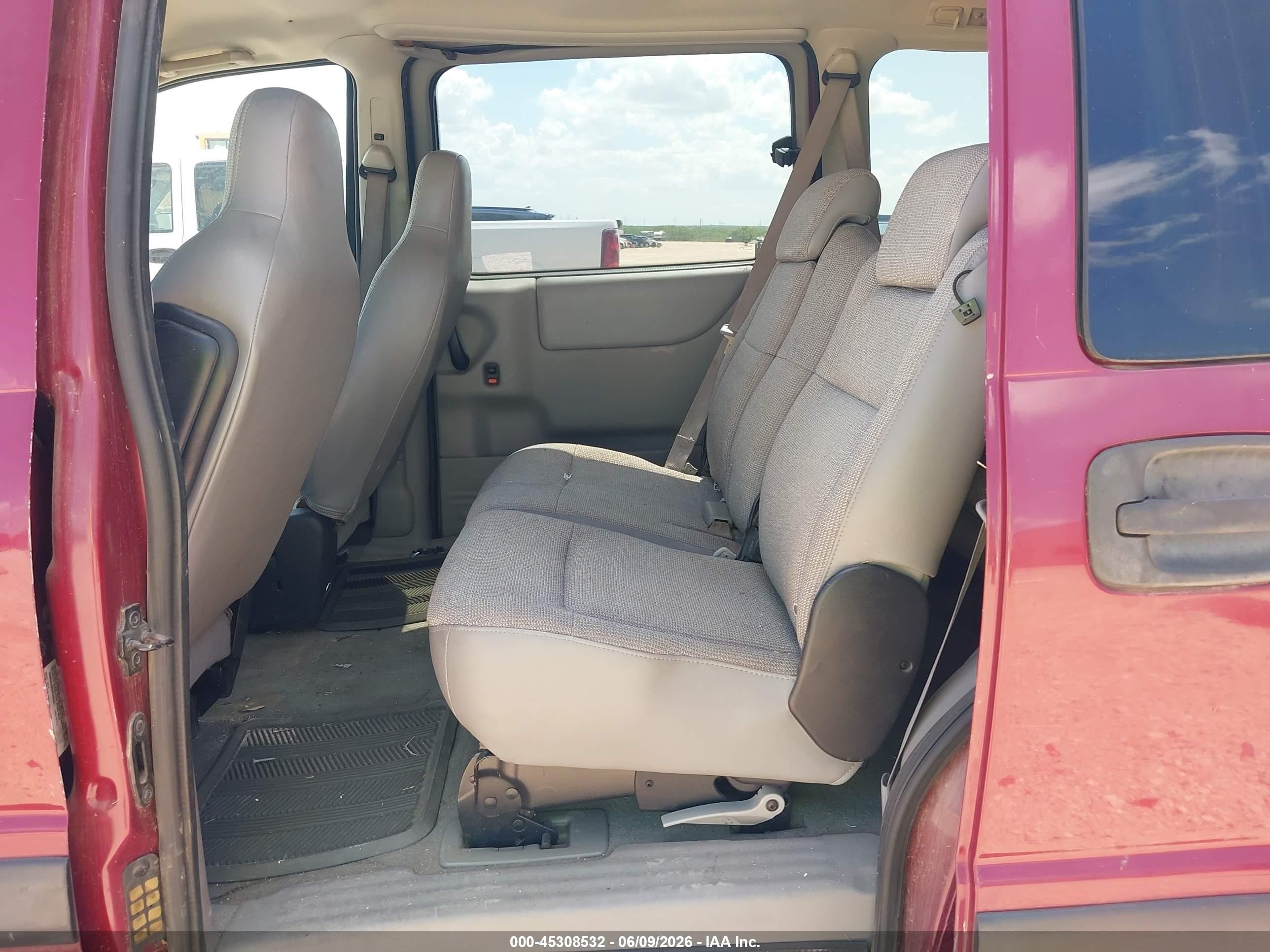 2004 Chevrolet Venture Plus Burgundy vin: 1GNDU03E04D226431