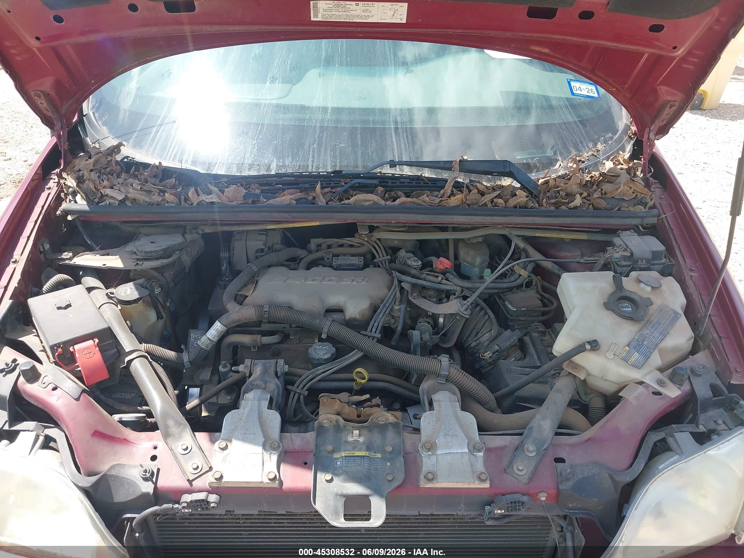 2004 Chevrolet Venture Plus Burgundy vin: 1GNDU03E04D226431