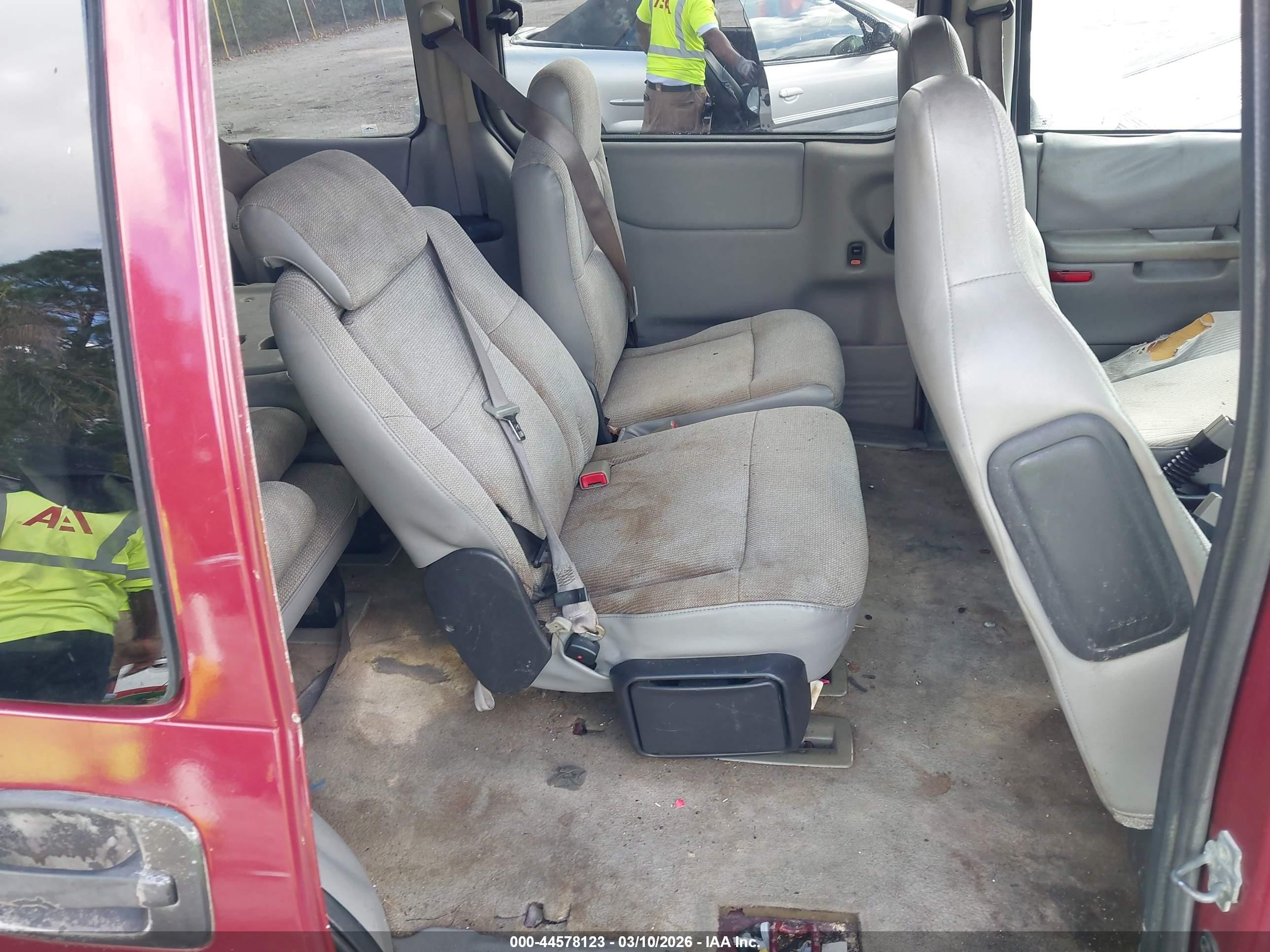 2004 Chevrolet Venture Plus Red vin: 1GNDU03E14D252617