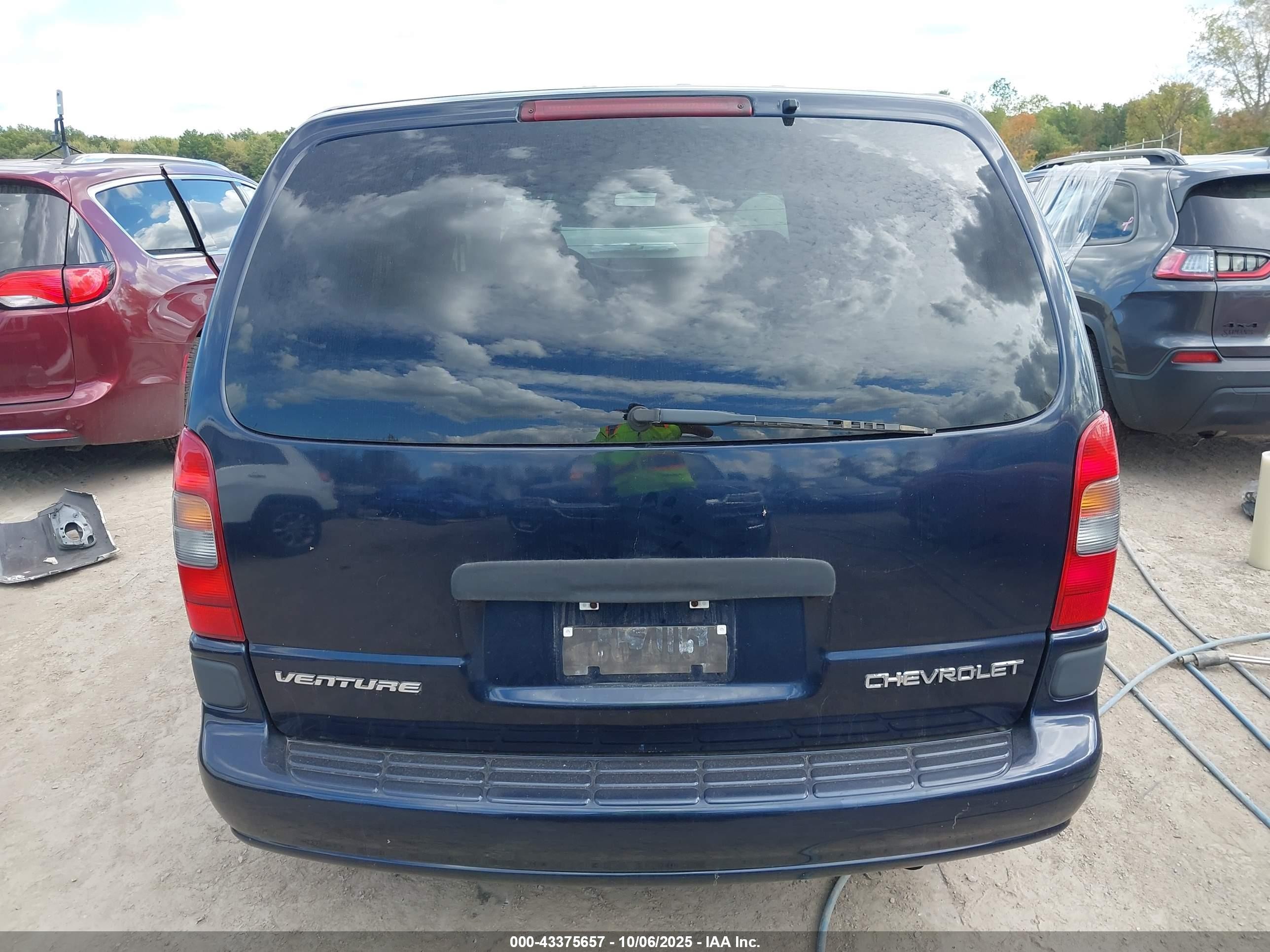 2004 Chevrolet Venture Plus Dark Blue vin: 1GNDU03E34D259407