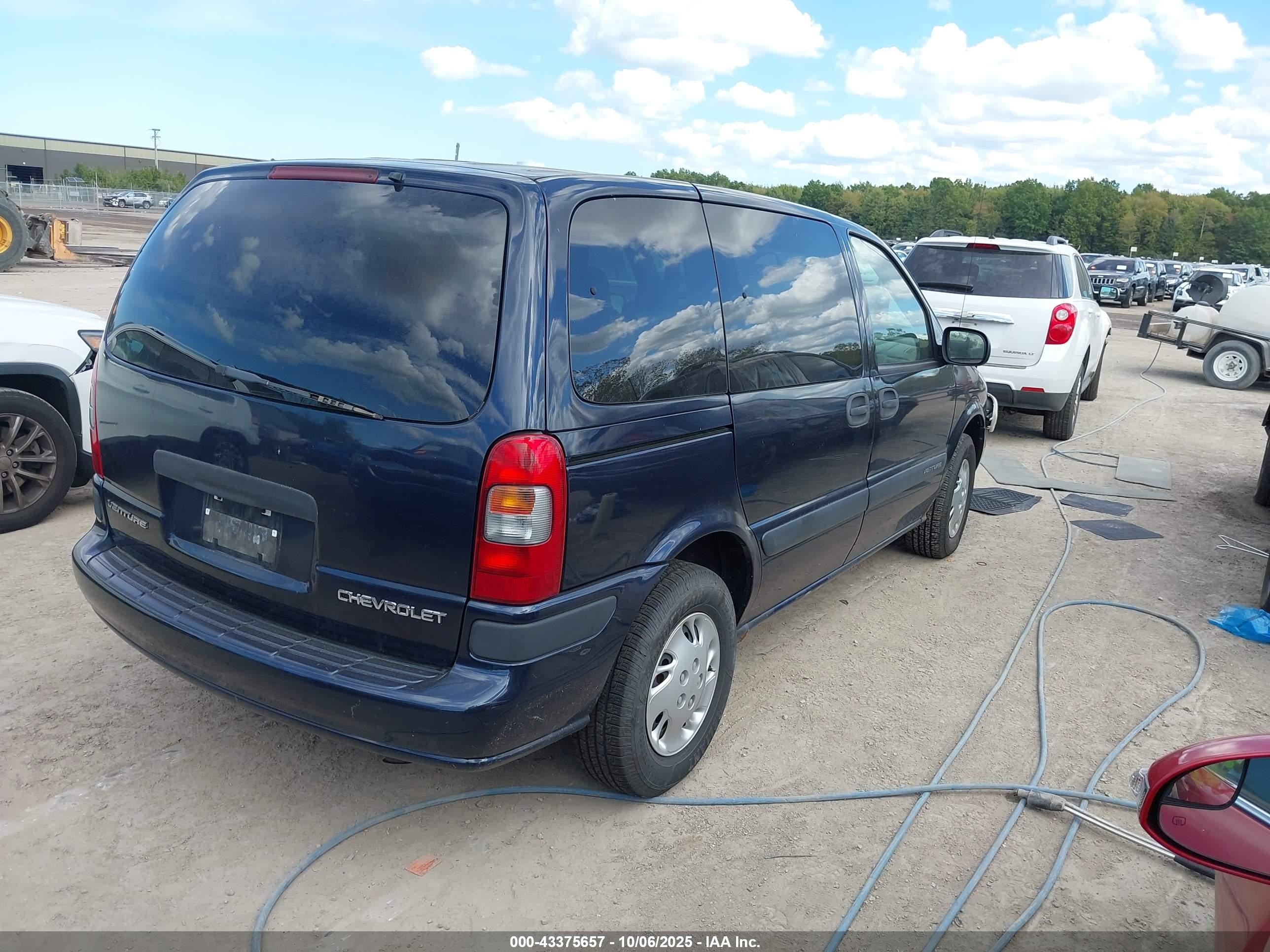 2004 Chevrolet Venture Plus Dark Blue vin: 1GNDU03E34D259407