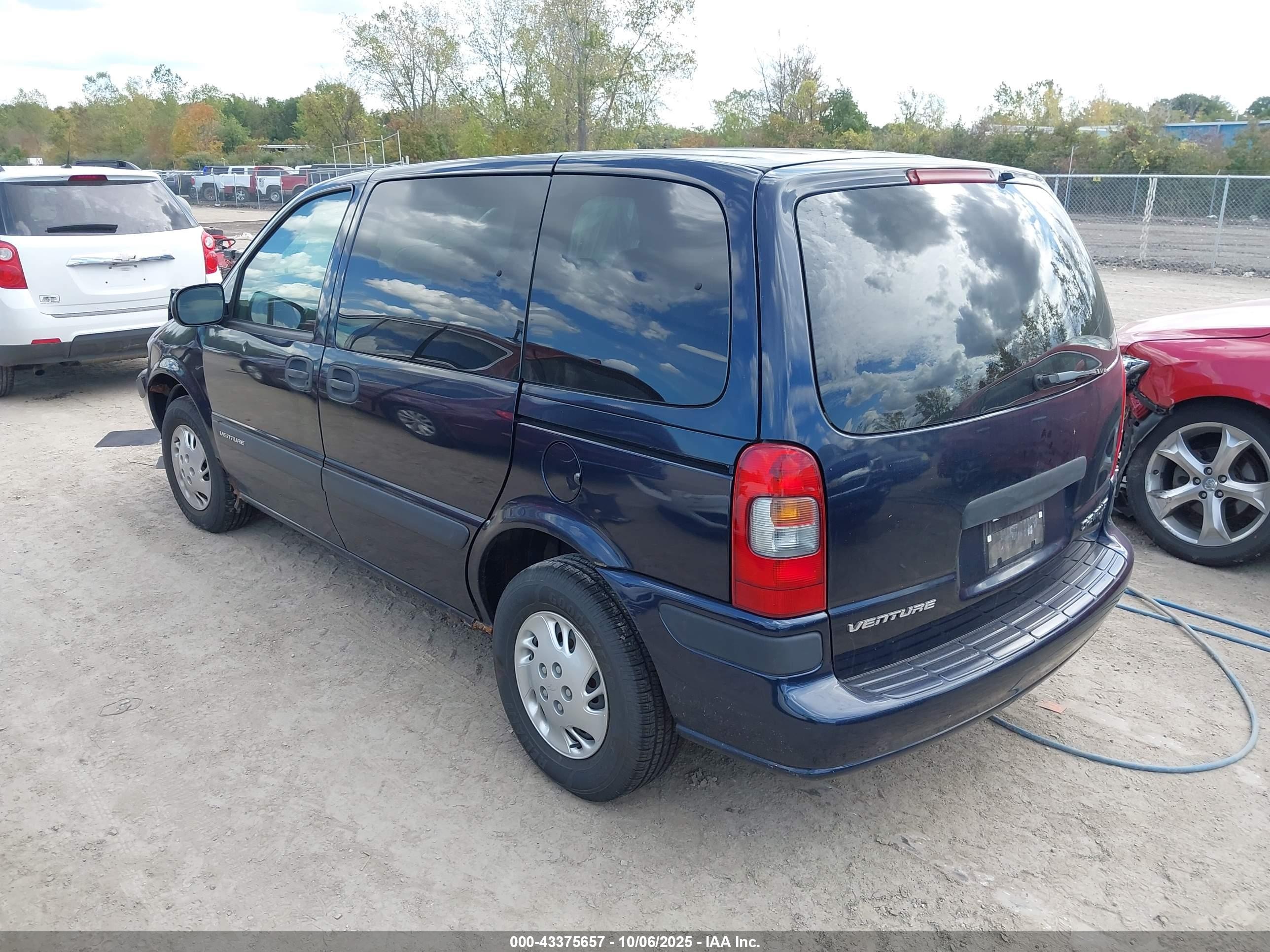 2004 Chevrolet Venture Plus Dark Blue vin: 1GNDU03E34D259407