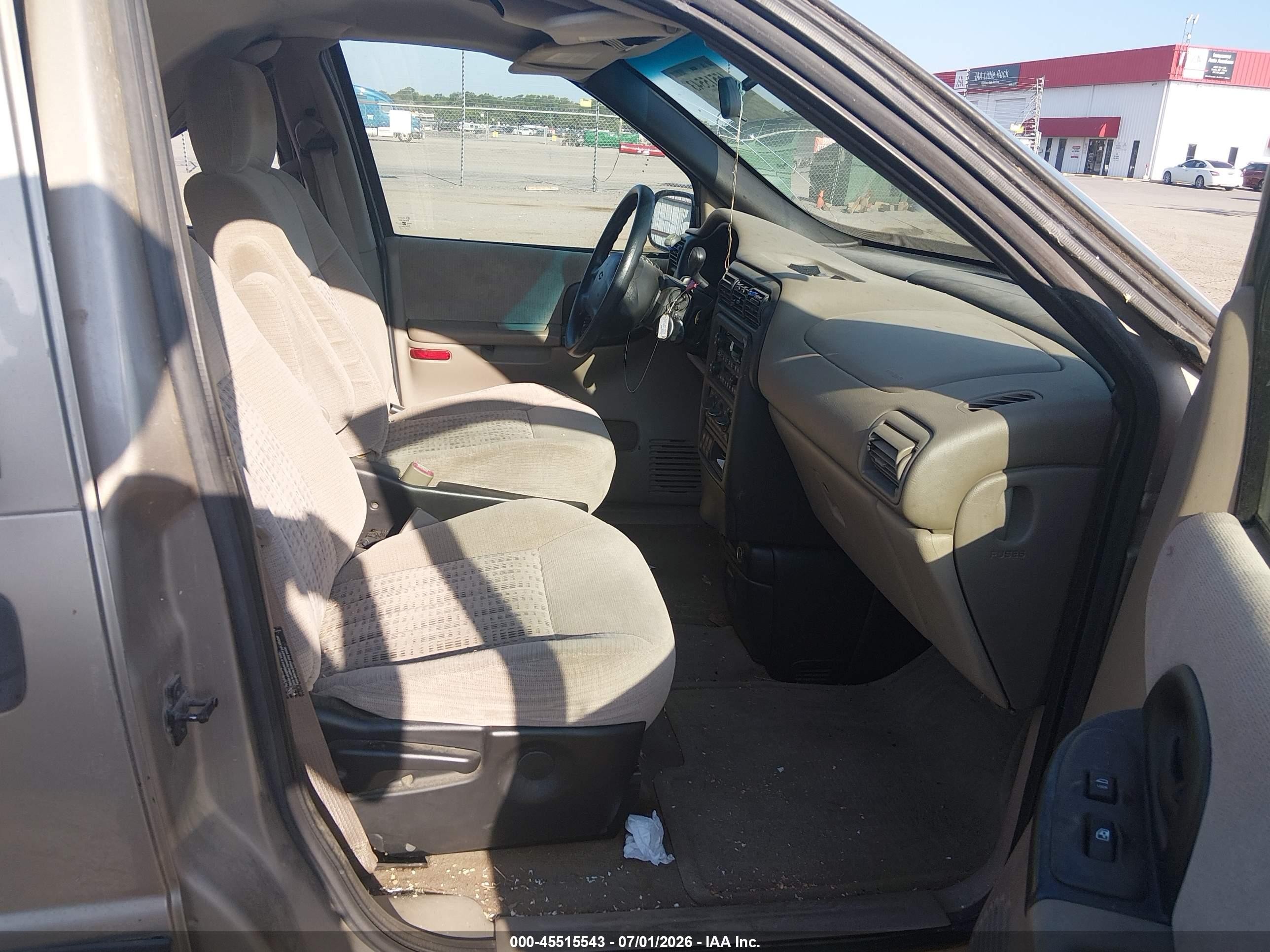 2002 Chevrolet Venture Plus 1sb Pkg Beige vin: 1GNDU03E52D193357