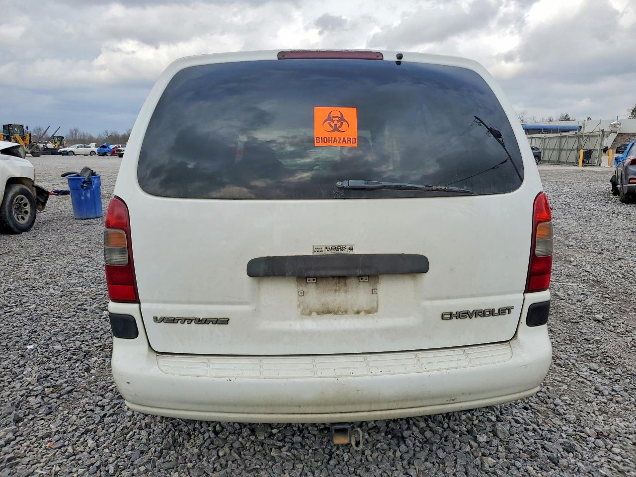 2004 Chevrolet Venture White vin: 1GNDU03E64D252550