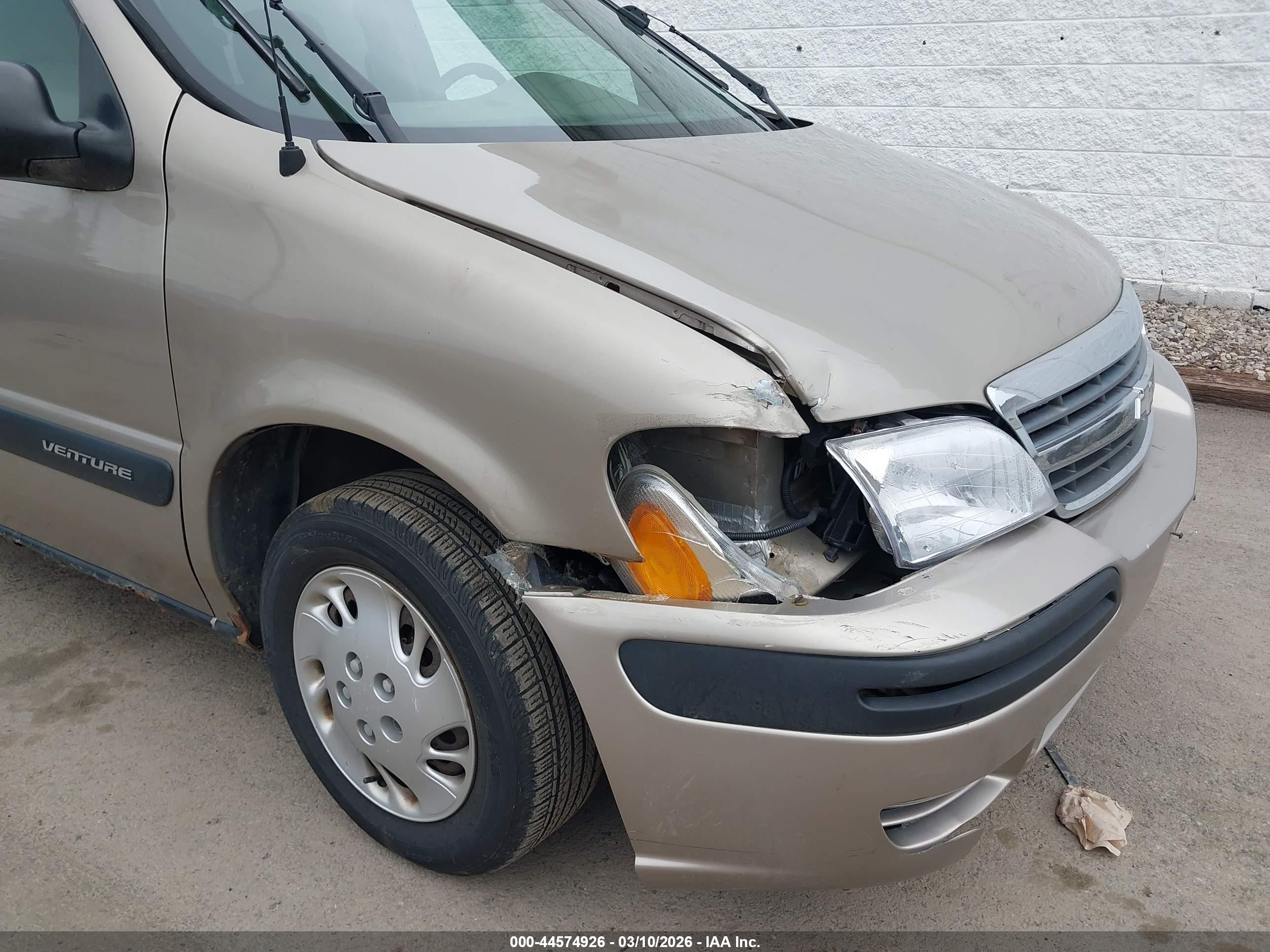 2003 Chevrolet Venture Ls Beige vin: 1GNDU03E73D257268