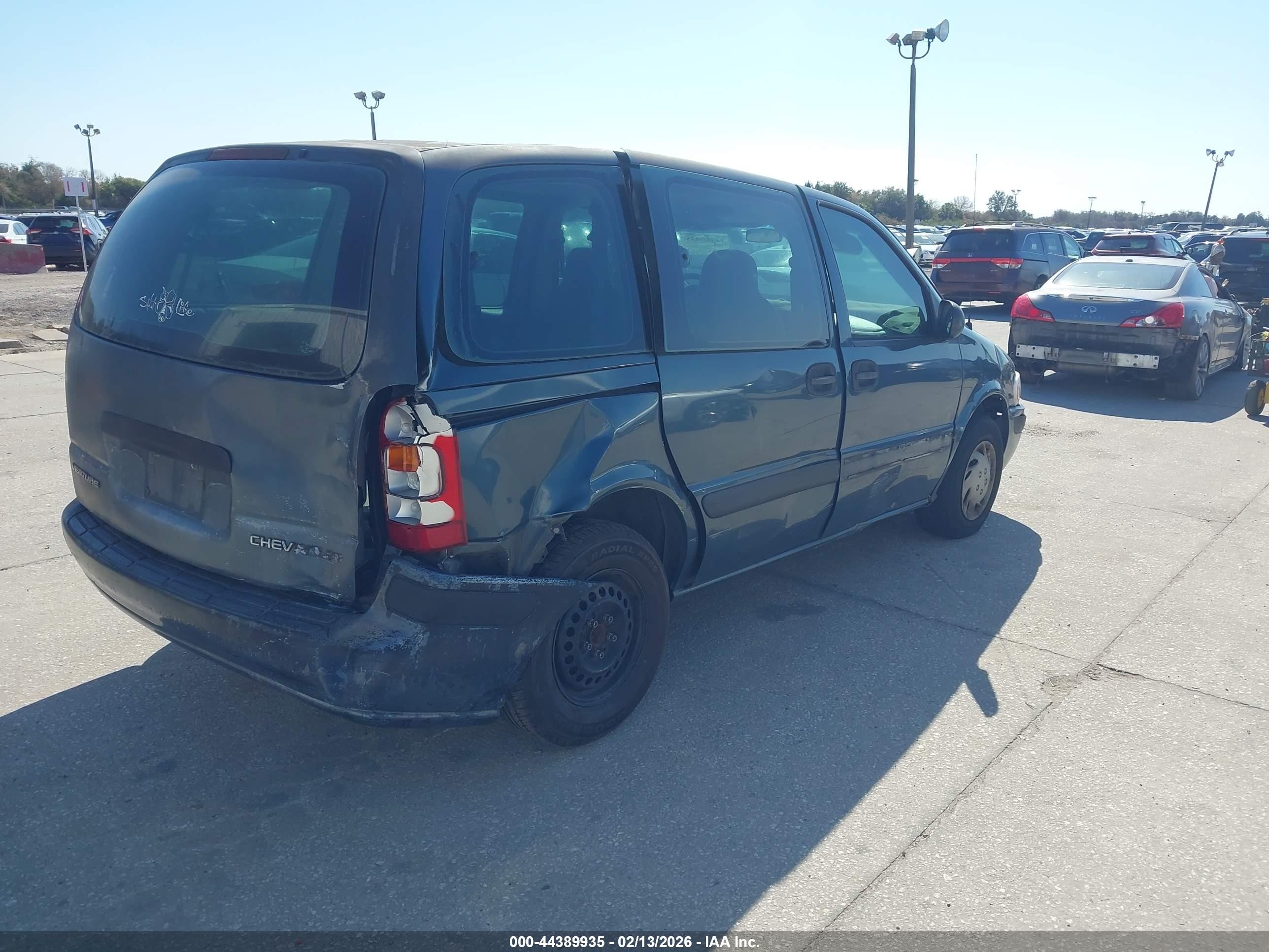 2004 Chevrolet Venture Plus Синий vin: 1GNDU03E74D155048