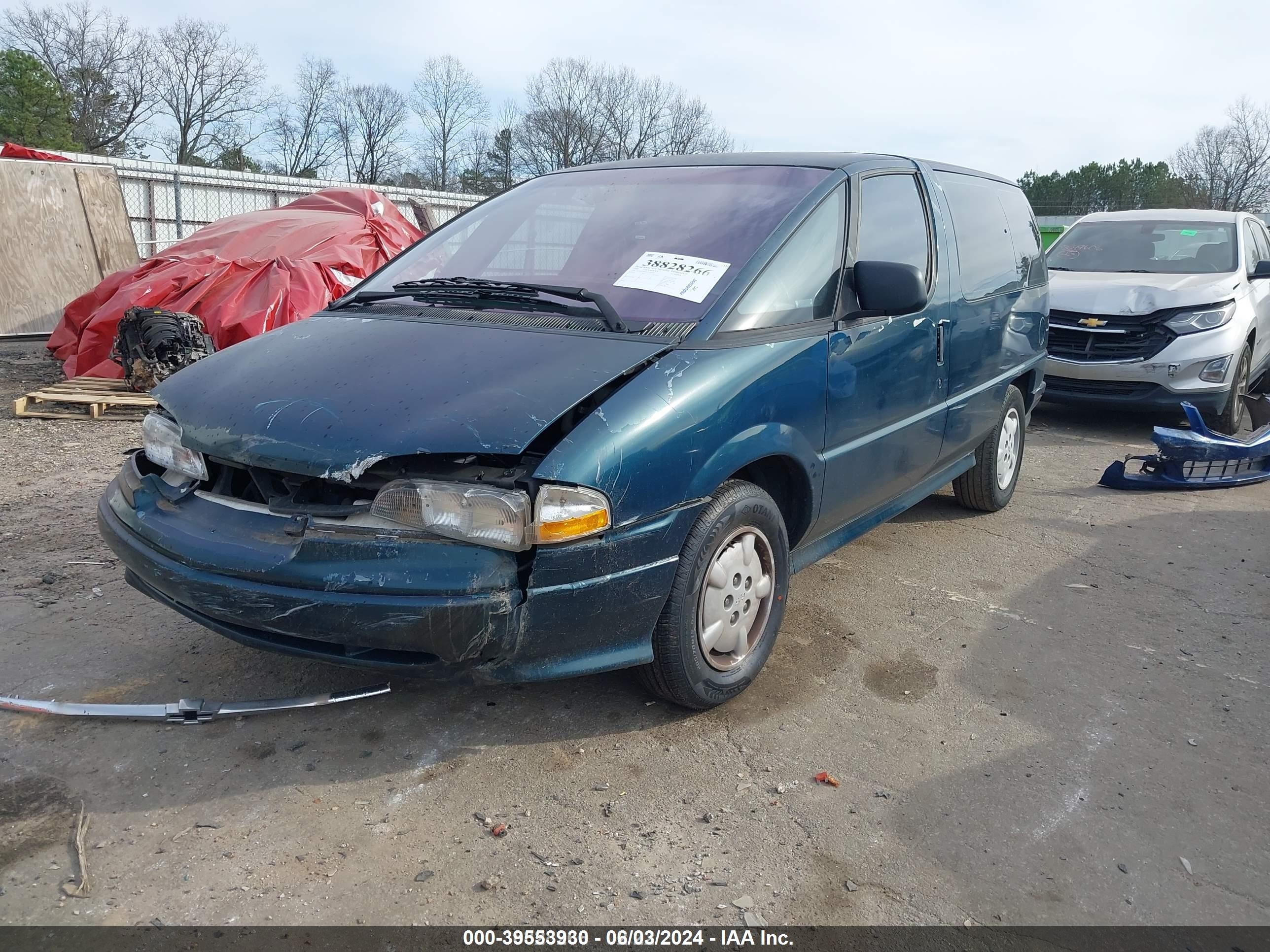 1996 Chevrolet Lumina Apv Green vin: 1GNDU06E6TT100896