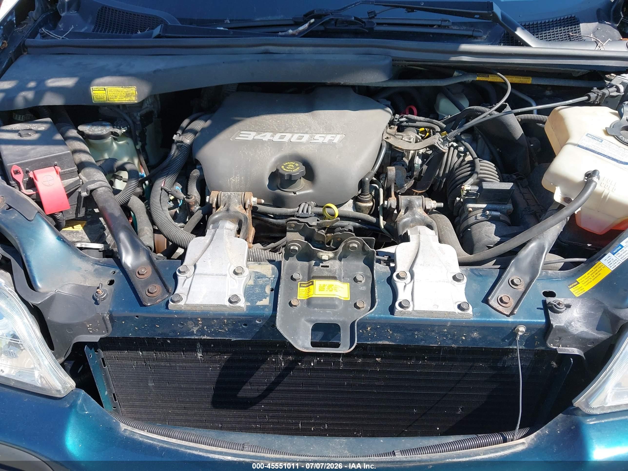 1997 Chevrolet Venture   Green vin: 1GNDU06E9VD170101