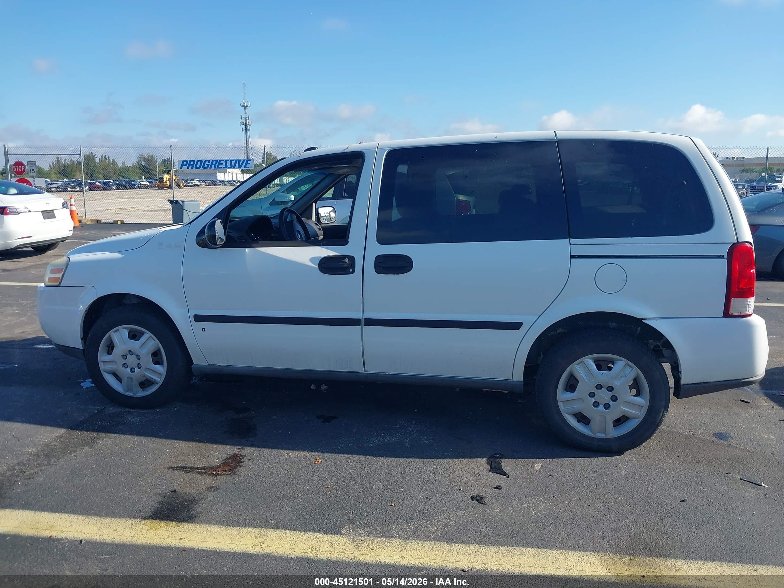 2007 Chevrolet Uplander Ls White vin: 1GNDU23107D147466