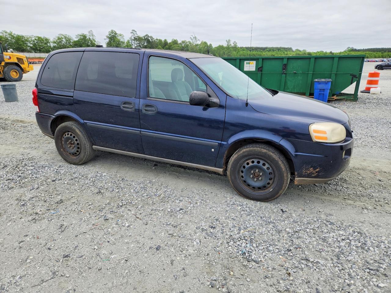 2007 Chevrolet Uplander Ls Синий vin: 1GNDU23127D125517