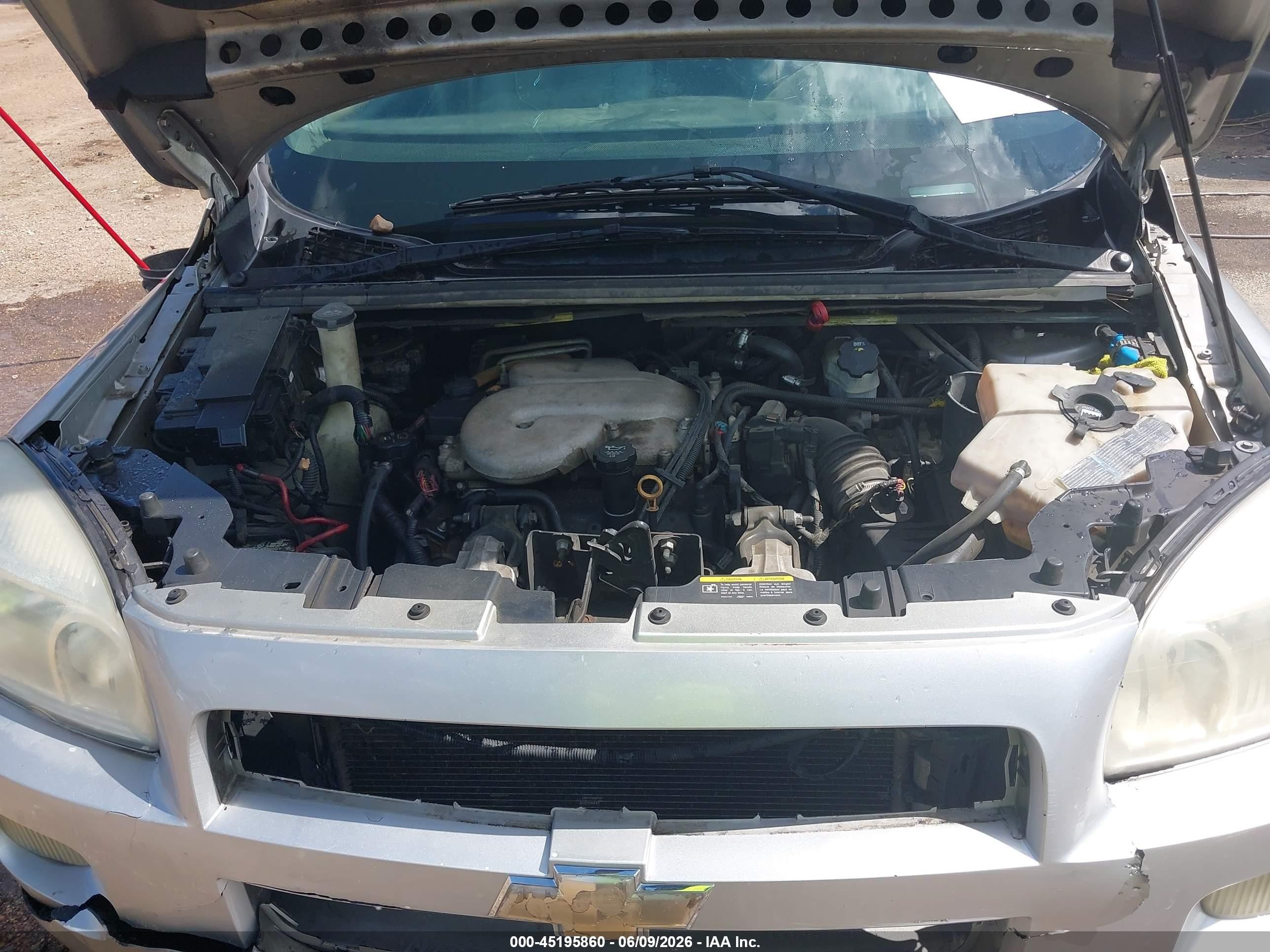 2008 Chevrolet Uplander Ls Silver vin: 1GNDU23138D108985