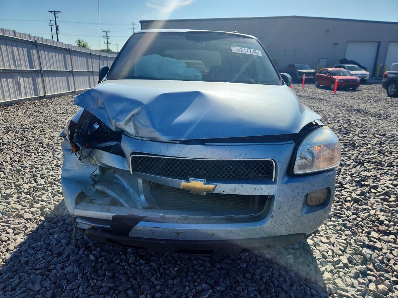 2007 Chevrolet Uplander Ls Blue vin: 1GNDU23147D154520