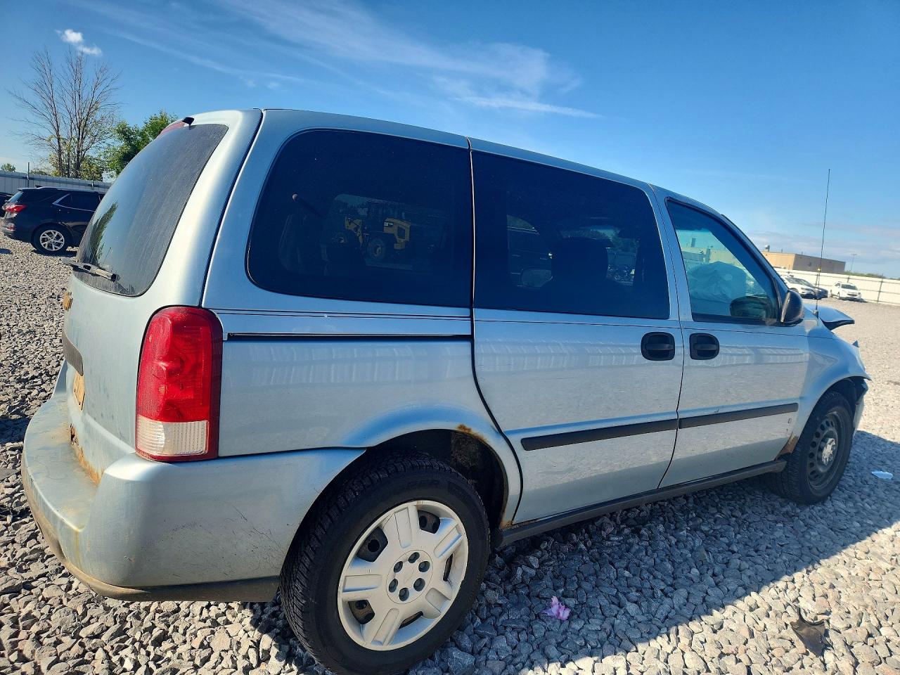 2007 Chevrolet Uplander Ls Blue vin: 1GNDU23147D154520