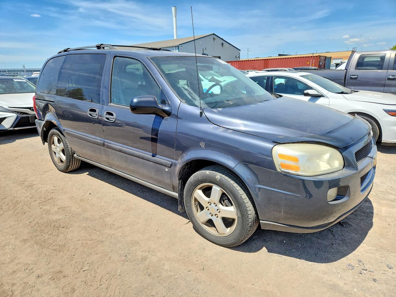 2009 Chevrolet Uplander Ls Blue vin: 1GNDU23199D112797