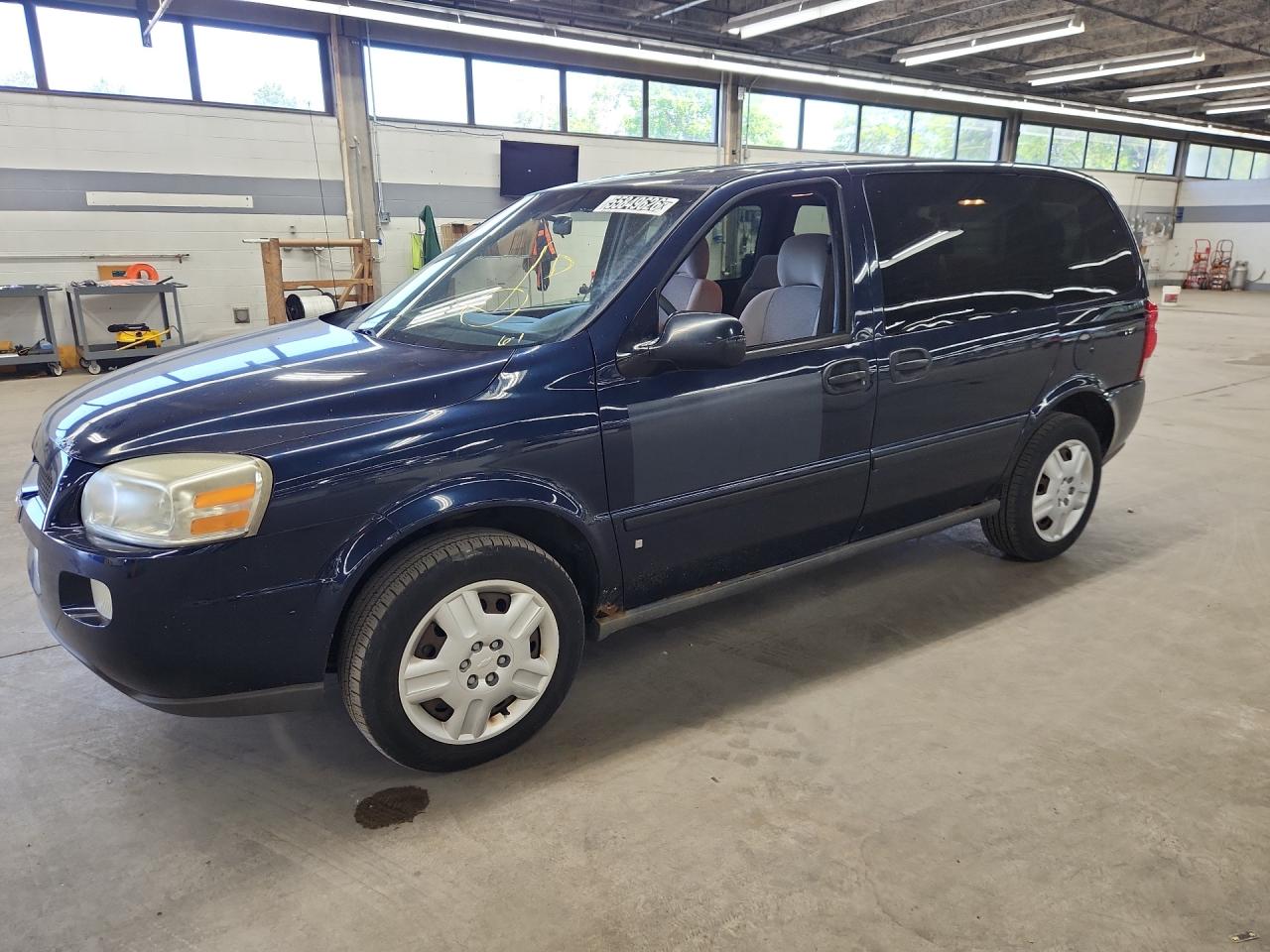 2006 Chevrolet Uplander Ls Blue vin: 1GNDU23L56D132168 Damage: Left Front Fender, Rust, Severe Damage
