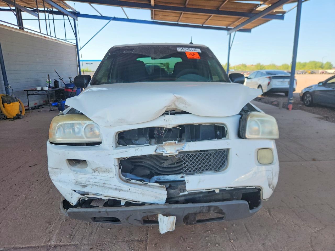 2006 Chevrolet Uplander Ls Белый vin: 1GNDU23L66D152302