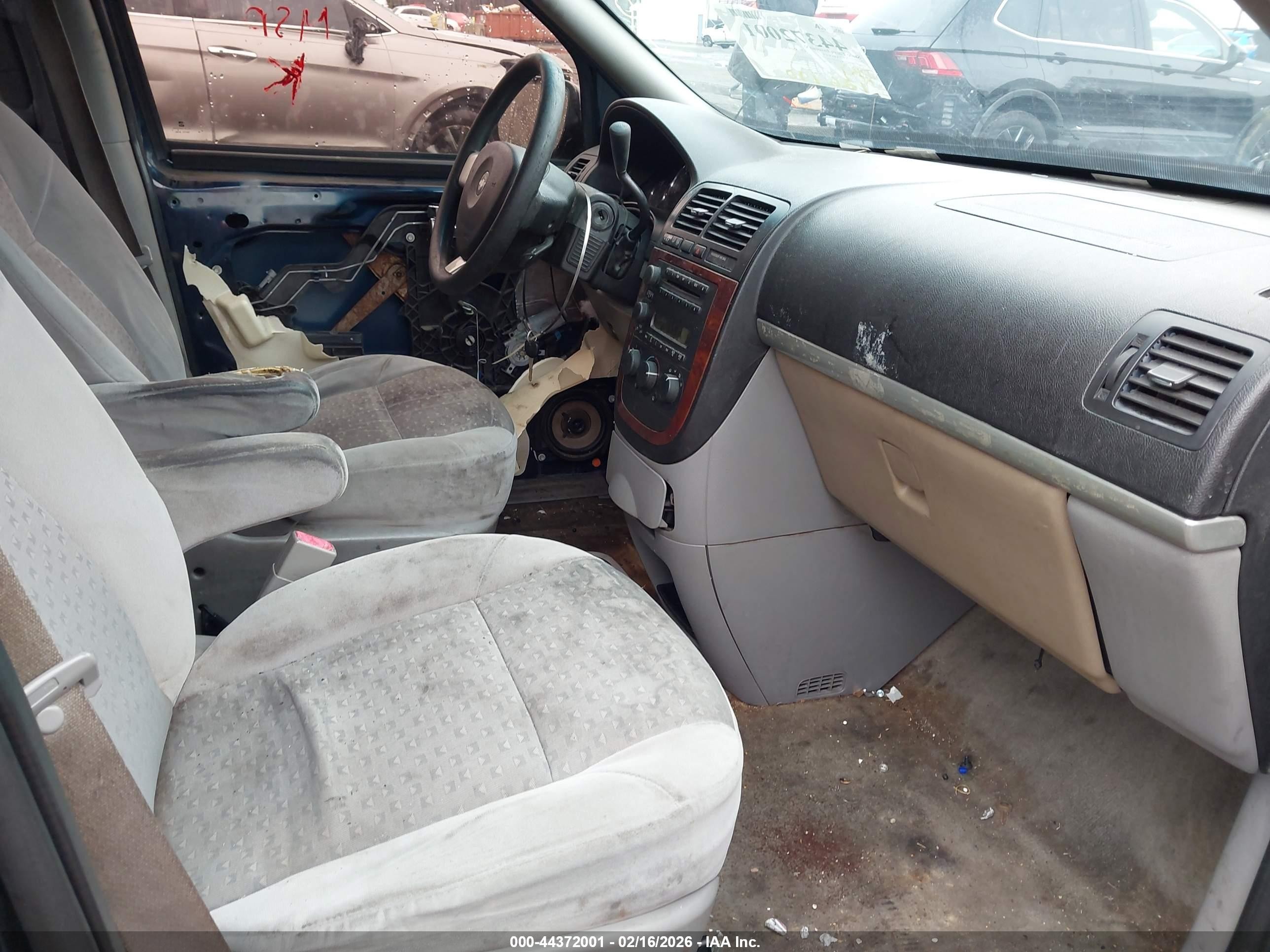 2007 Chevrolet Uplander Ls Синий vin: 1GNDU23W57D185223