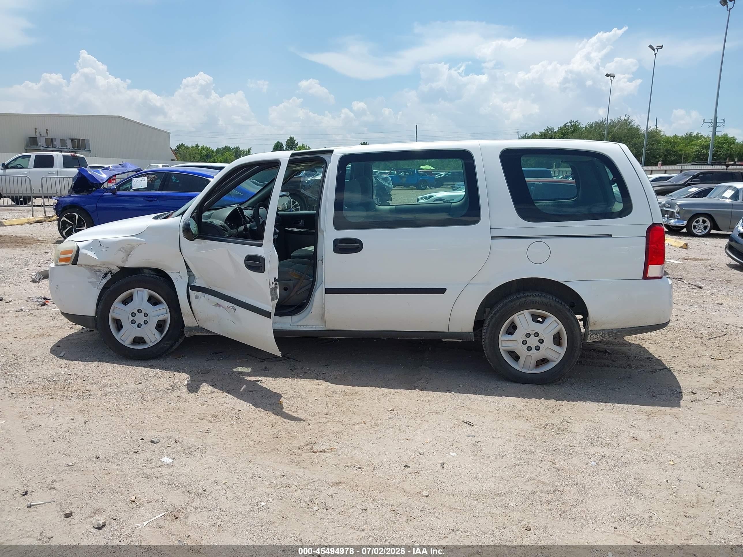 2008 Chevrolet Uplander Cargo White vin: 1GNDV13W78D182560