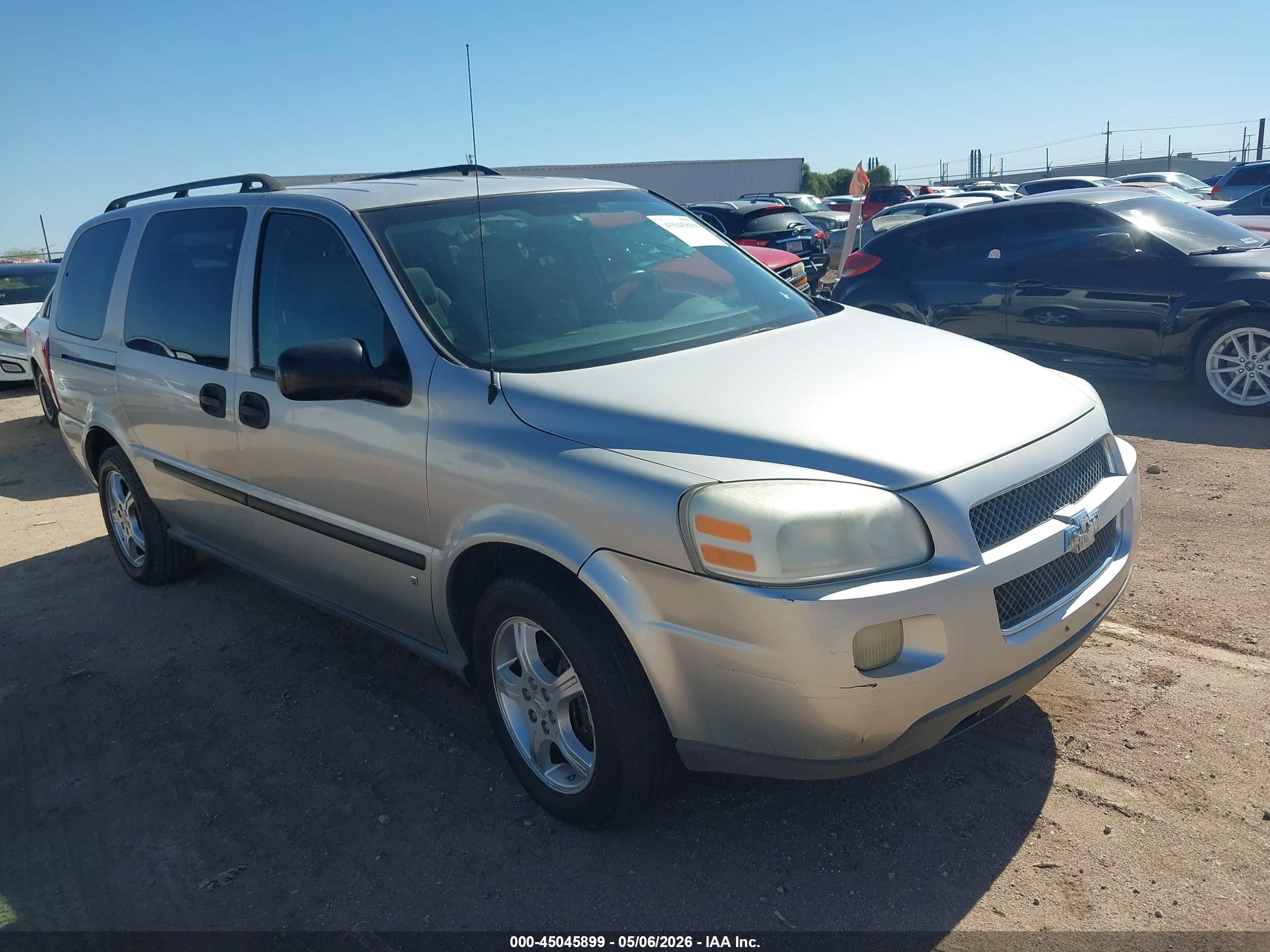 2008 Chevrolet Uplander Ls Silver vin: 1GNDV23108D175587