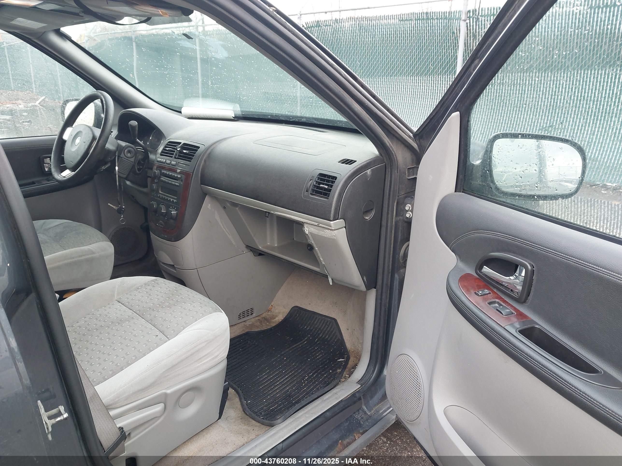 2008 Chevrolet Uplander Ls Gray vin: 1GNDV23128D202031