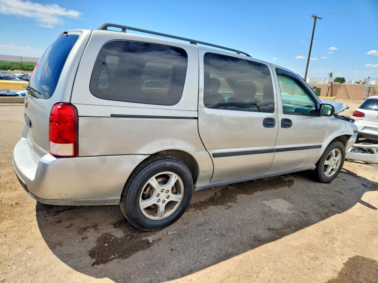 2007 Chevrolet Uplander Ls Silver vin: 1GNDV23137D190194