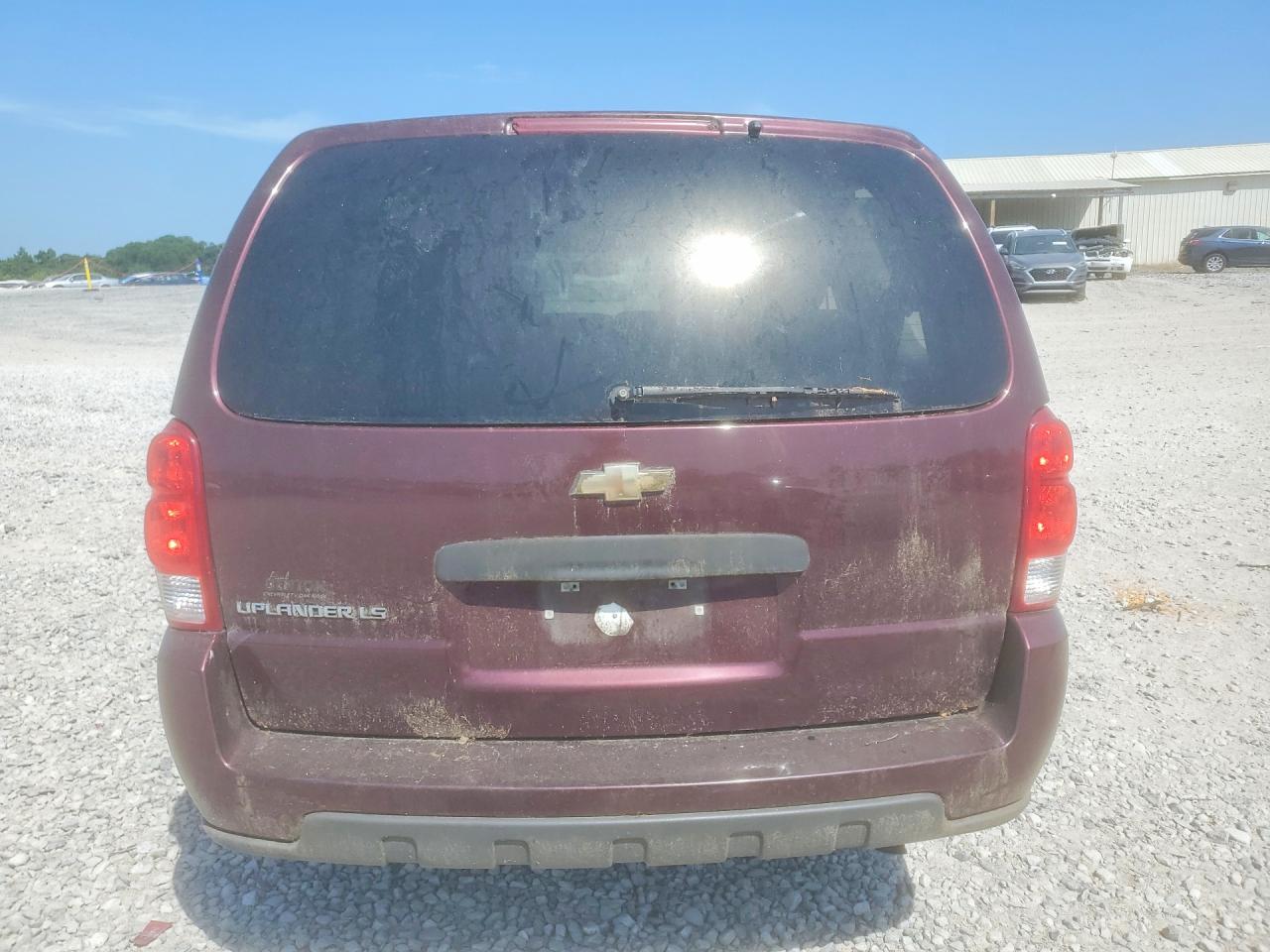 2007 Chevrolet Uplander Ls Maroon vin: 1GNDV23137D214073