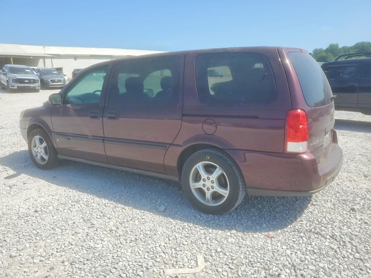 2007 Chevrolet Uplander Ls Maroon vin: 1GNDV23137D214073