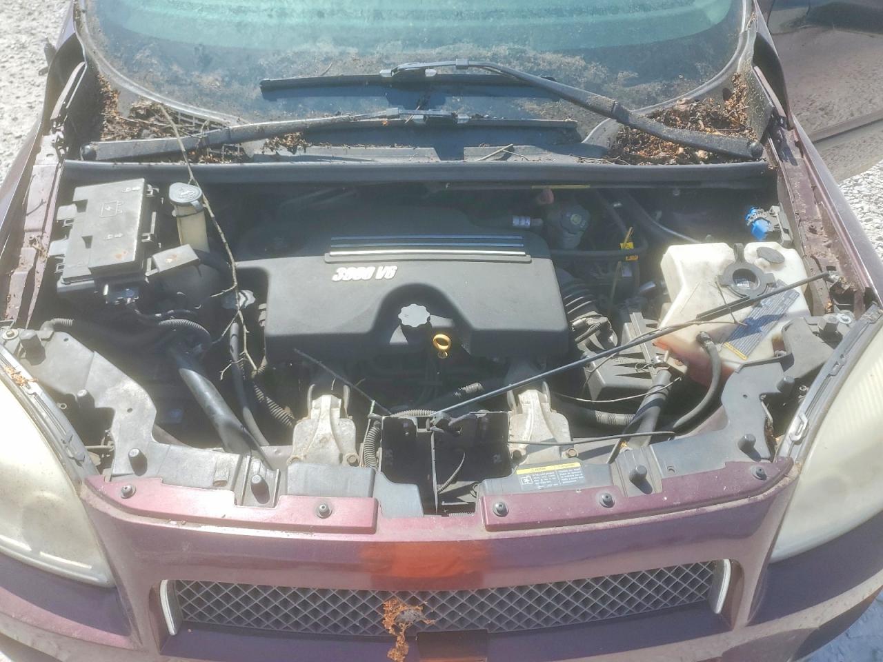 2007 Chevrolet Uplander Ls Maroon vin: 1GNDV23137D214073