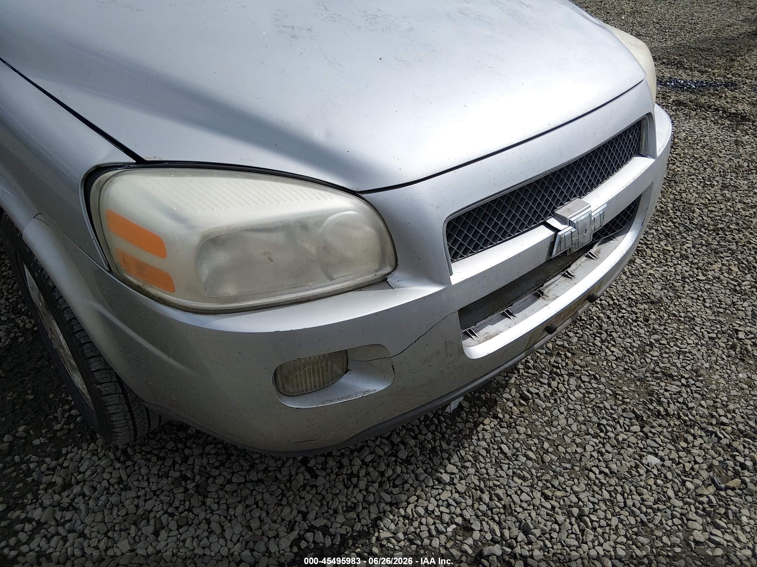 2008 Chevrolet Uplander Ls Silver vin: 1GNDV23138D140428