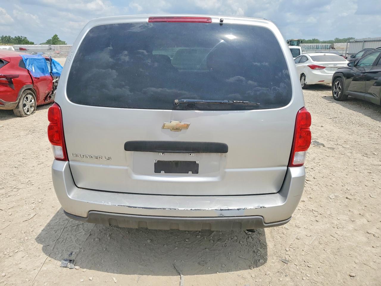 2007 Chevrolet Uplander Ls Beige vin: 1GNDV23147D214017