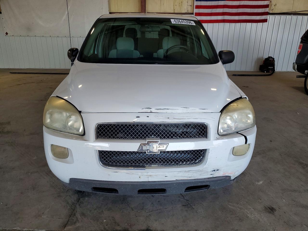 2008 Chevrolet Uplander Ls White vin: 1GNDV23148D205187