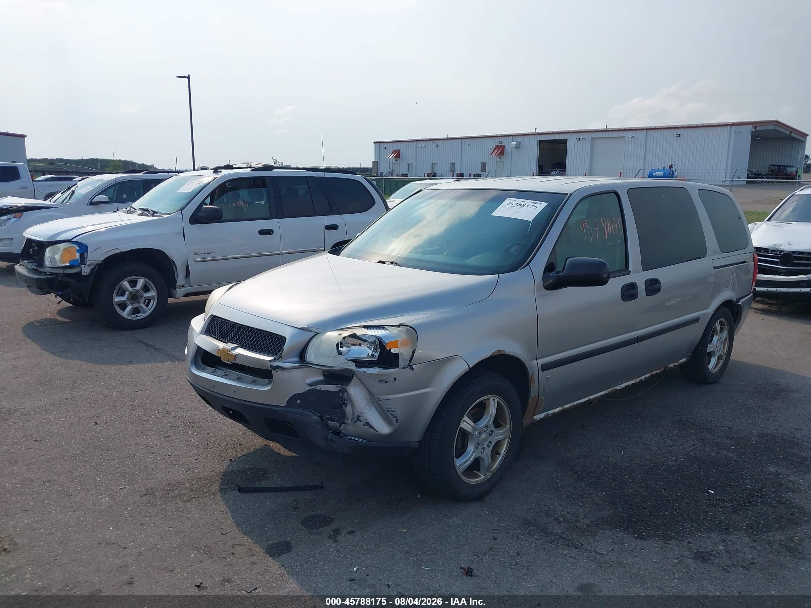2007 Chevrolet Uplander Ls Fleet Silver vin: 1GNDV23157D208047