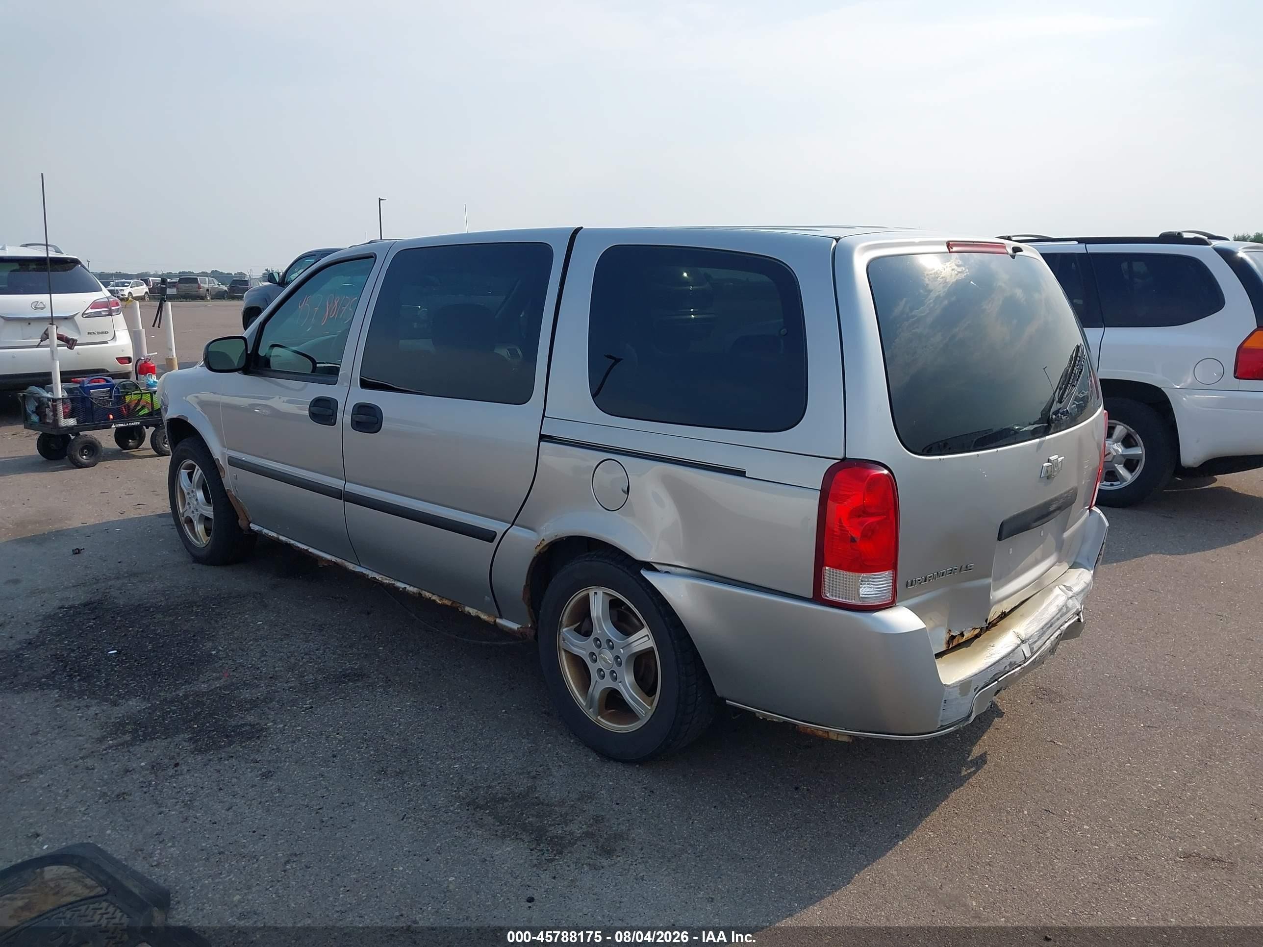2007 Chevrolet Uplander Ls Fleet Silver vin: 1GNDV23157D208047