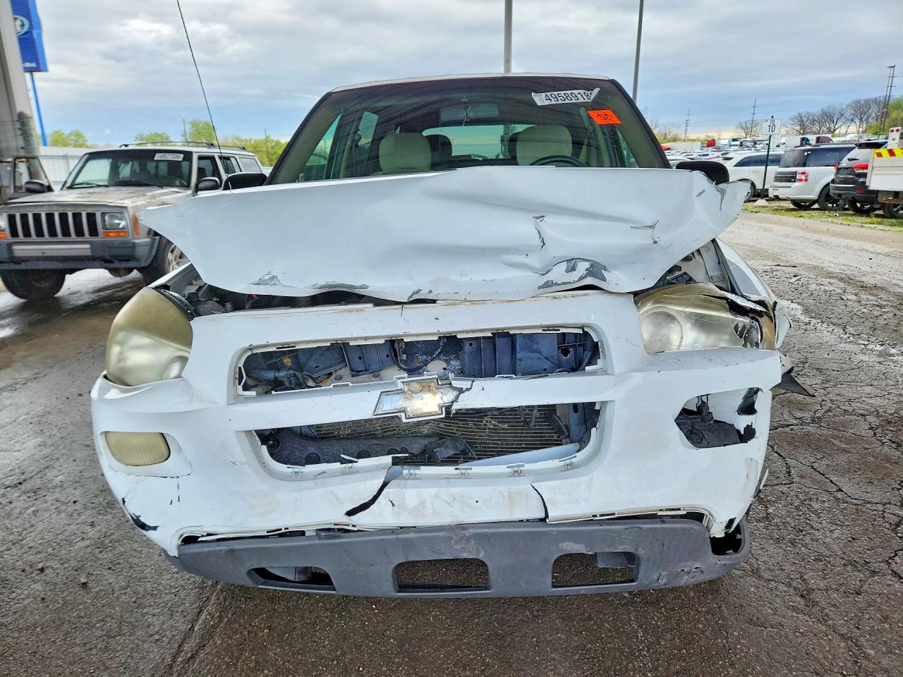 2008 Chevrolet Uplander Ls White vin: 1GNDV23168D104832