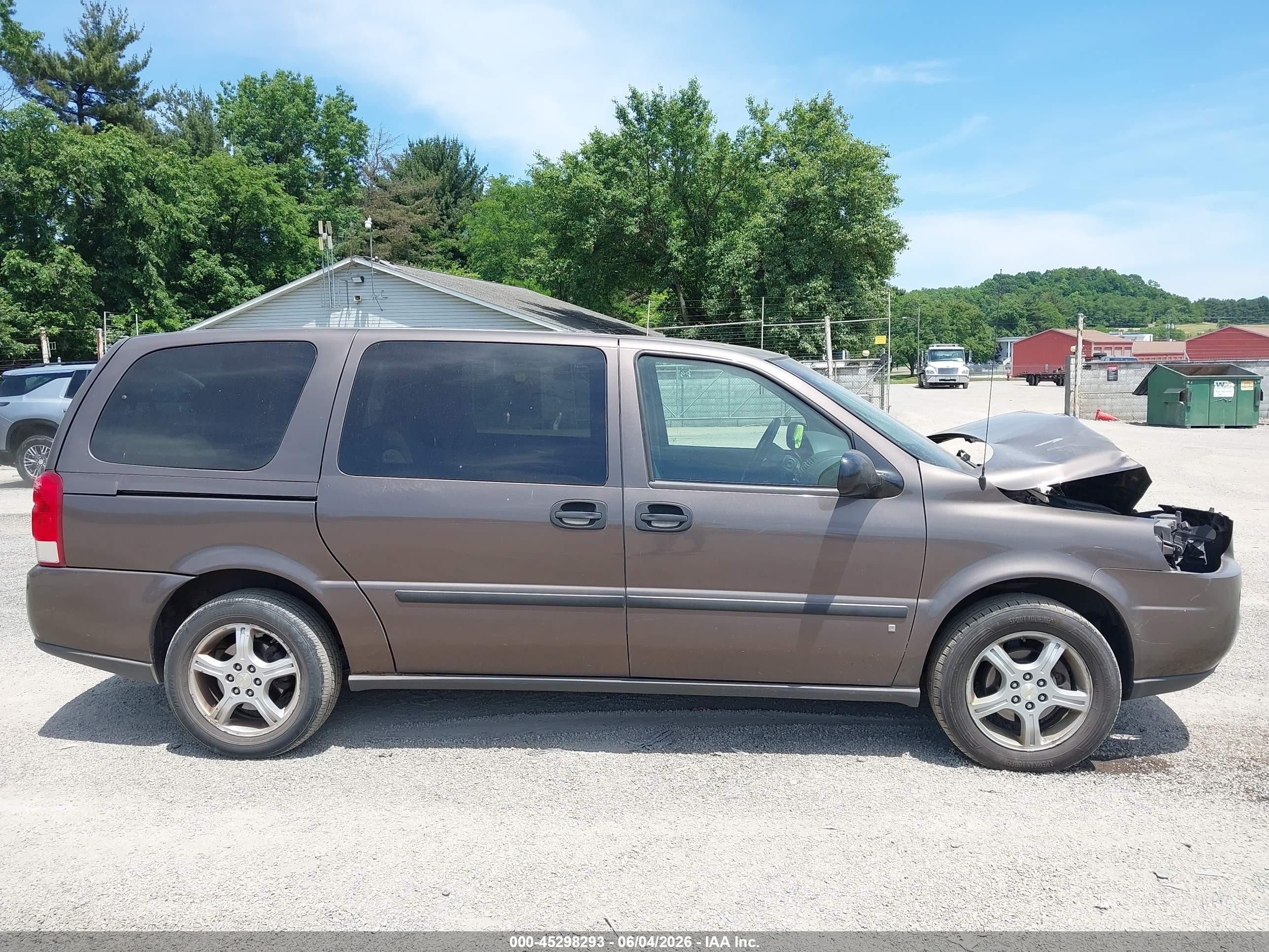 2008 Chevrolet Uplander Ls Gray vin: 1GNDV23168D126216