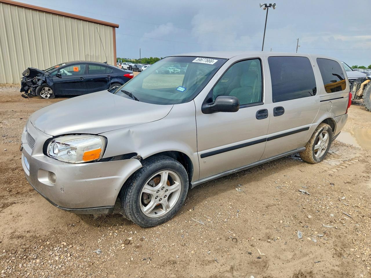 2007 Chevrolet Uplander Ls Серебряный vin: 1GNDV23177D175066