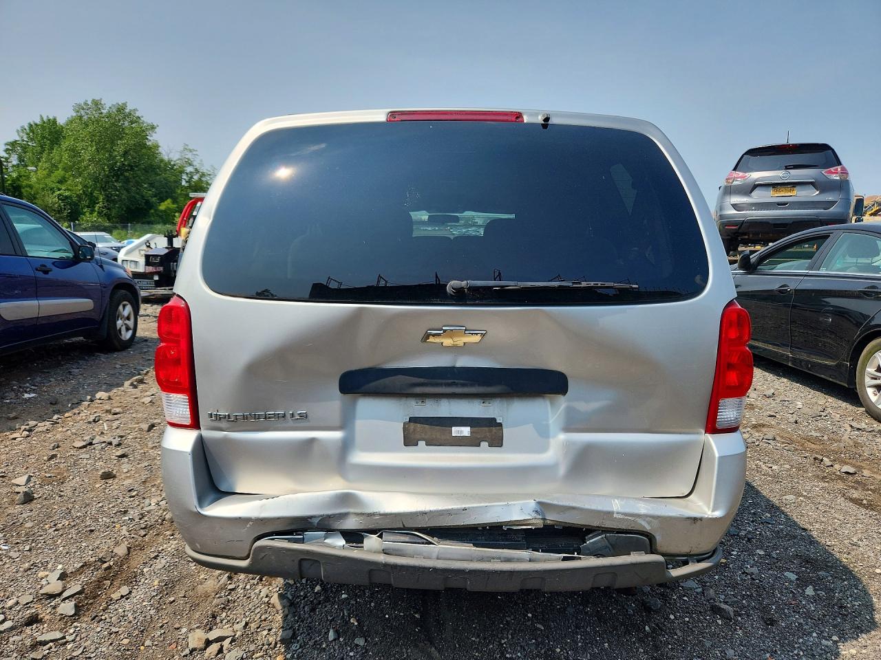 2008 Chevrolet Uplander Ls Серебряный vin: 1GNDV23178D199062
